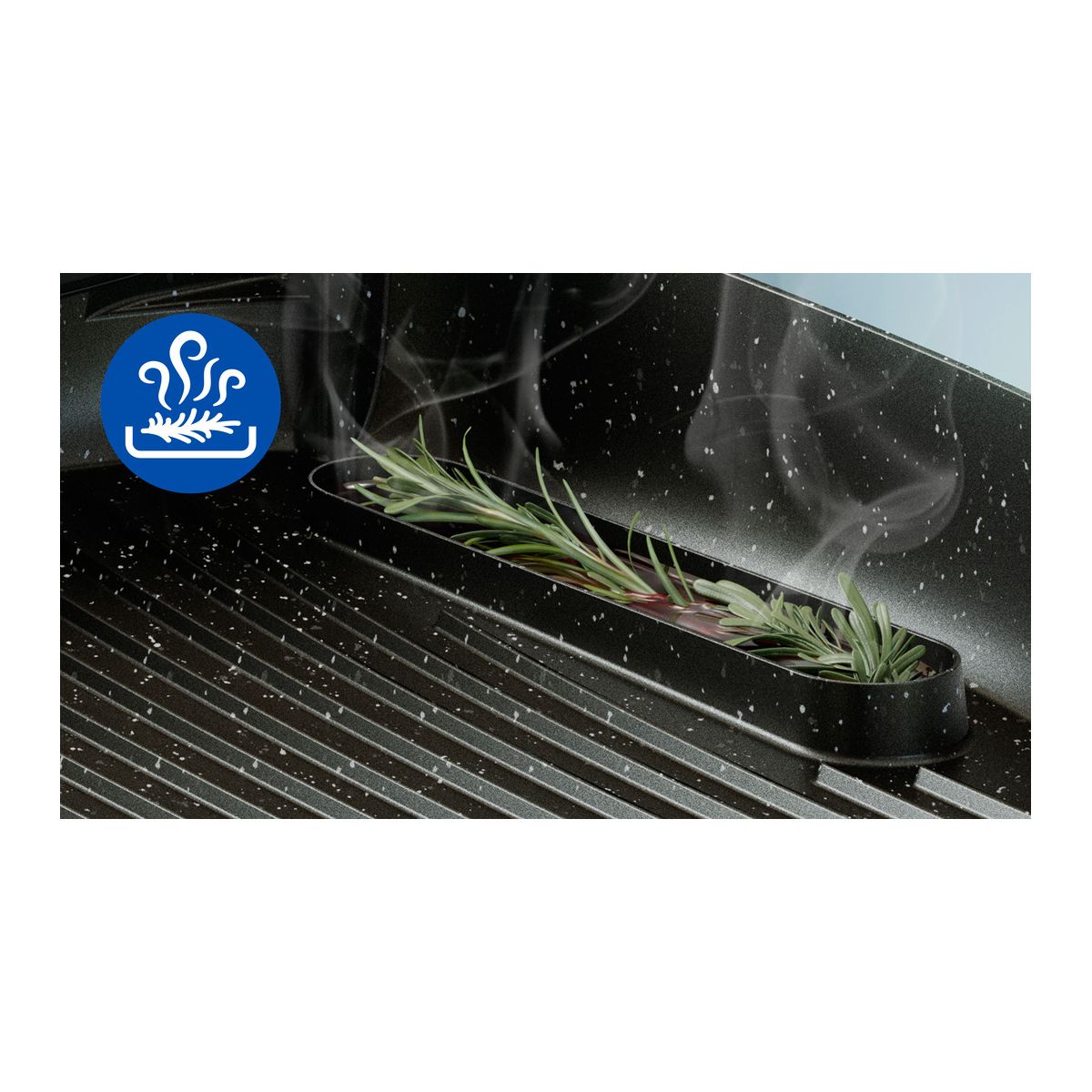 Plancha électrique HD6212/90  couvercle verre à poser, 50x25 cm couleur unique, PHILIPS