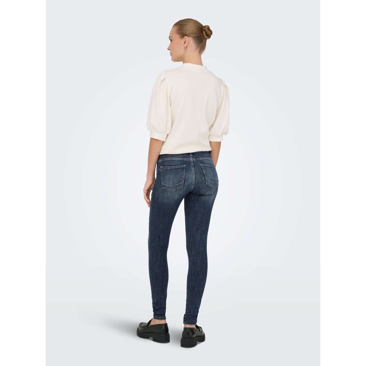 Jean Skinny special blue grey denim, ONLY