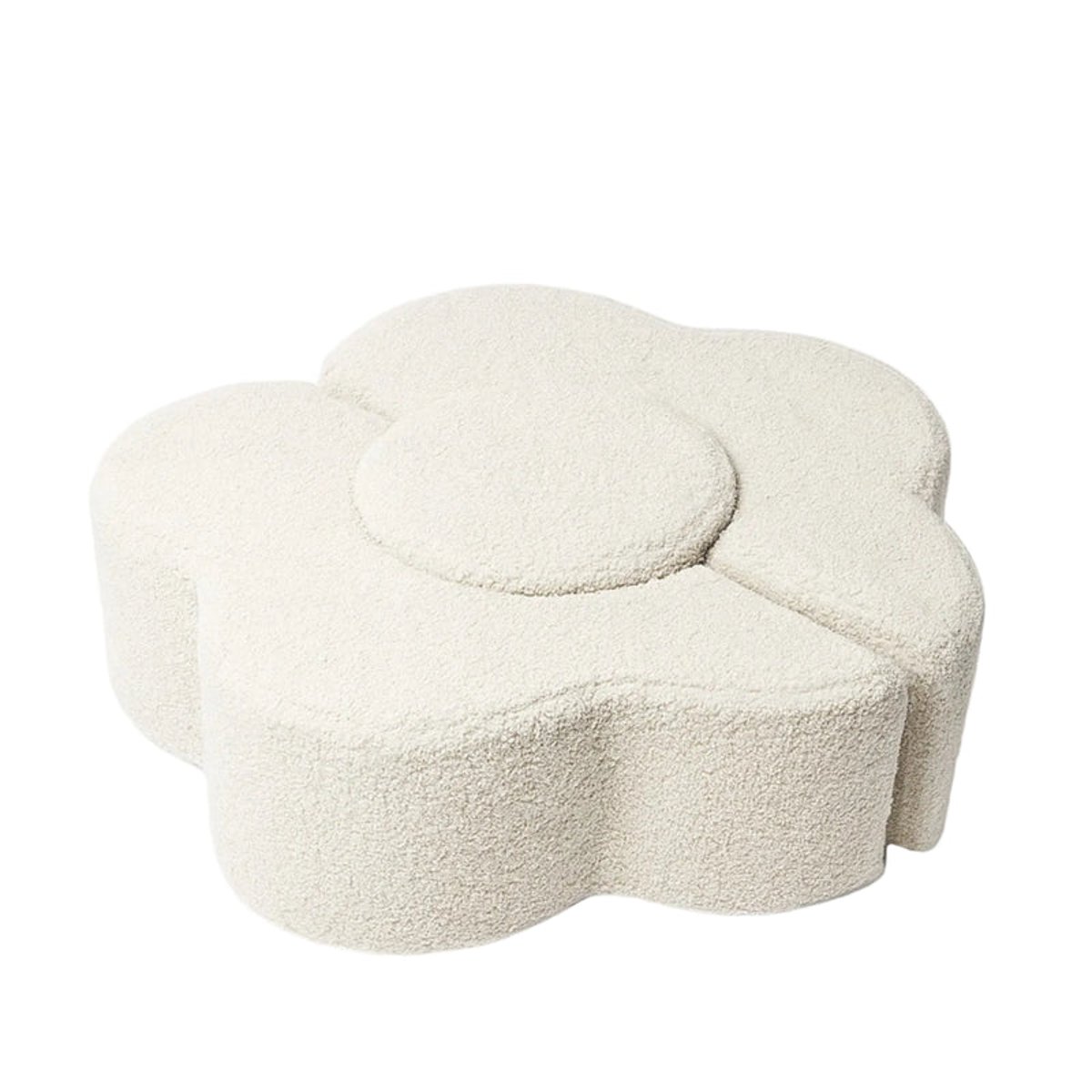 Aire de jeux en mousse pour enfants | Ensemble forme fleur | 3 éléments | BEARLY crème, MEOW BABY
