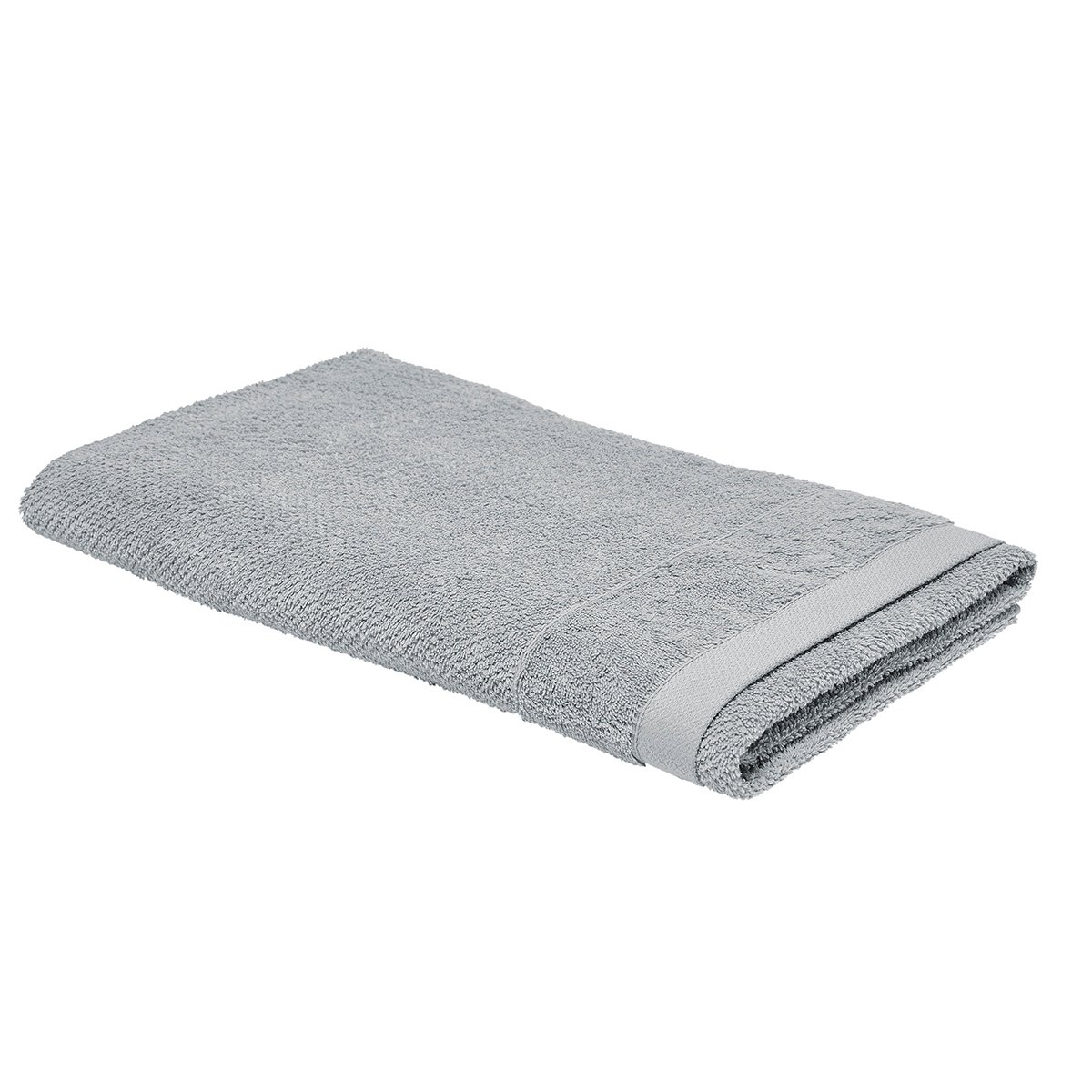 Maxi drap de bain uni BIO ORGANIC gris, TODAY