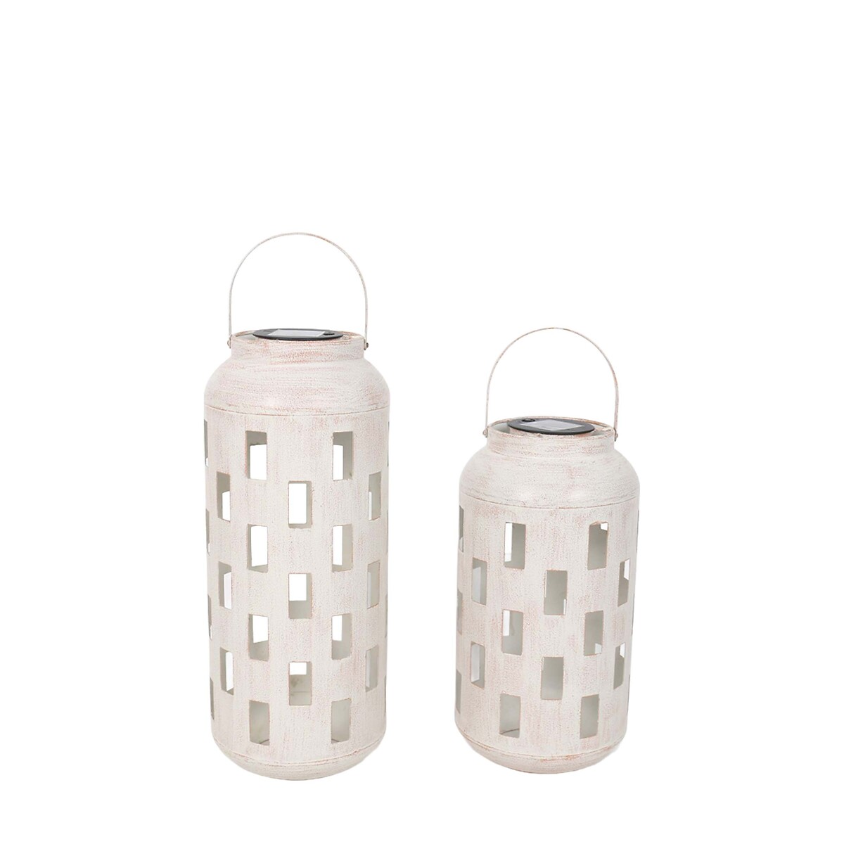 Set of 2 Oria Solar Lanterns white, ÉDITÉ