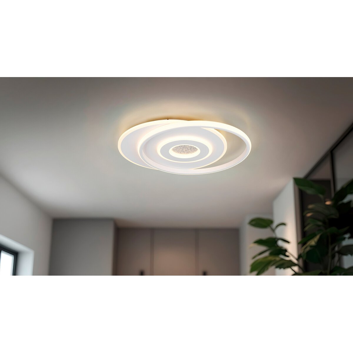 Plafond Nazar, da Trio Lighting branco, TRIO LIGHTING