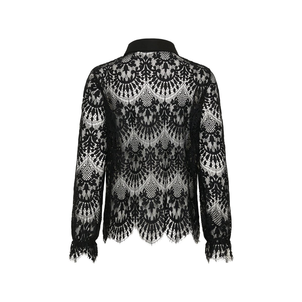 Chemise à manches longues noir, CULTURE