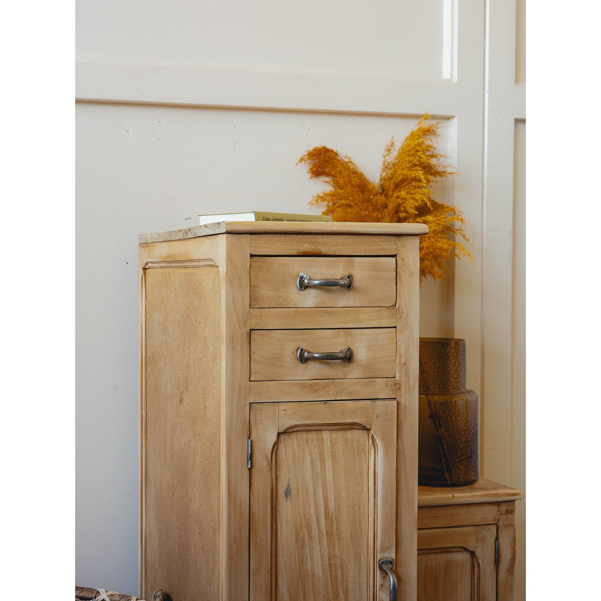 Buffet atypique en escalier Gilbert N°1666 - Bon état bois clair, DEBONGOUT