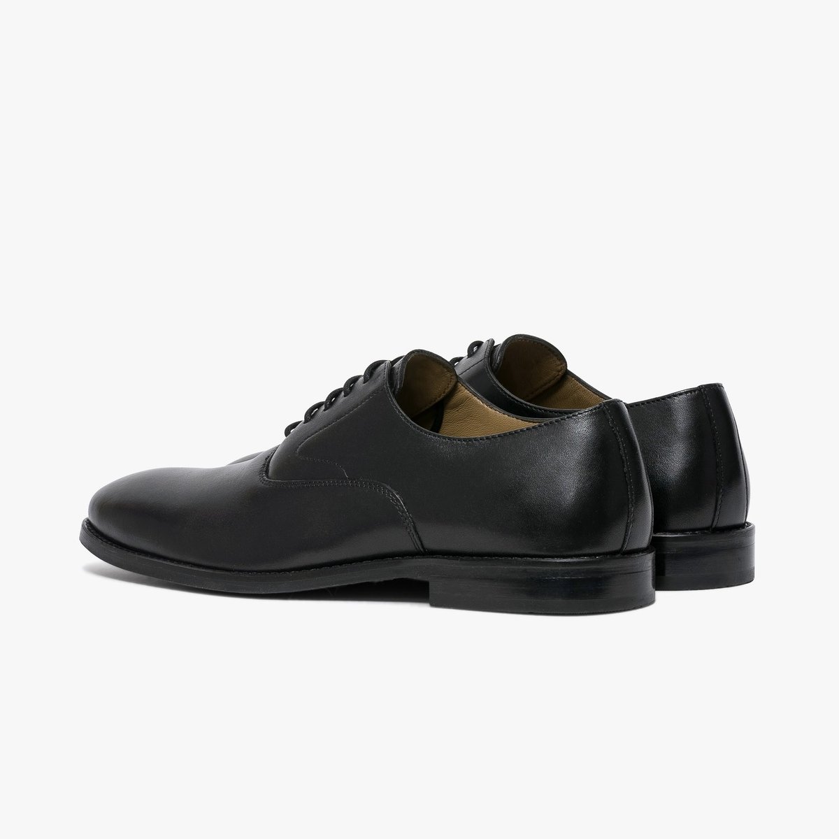 Derby en cuir LUCIAN noir, BOCAGE