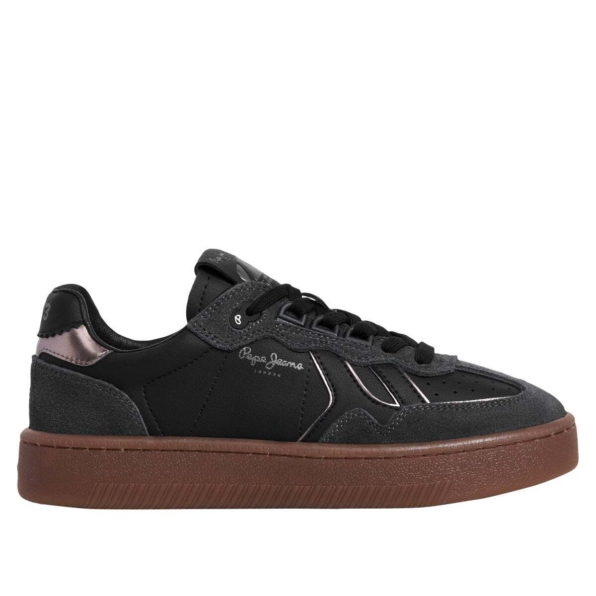 Maya - Baskets Combinées À Semelle Cupsole noir, PEPE JEANS