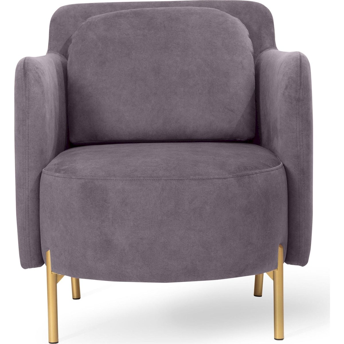 Fauteuil lounge VENESSEL enveloppant velours bordeaux velours et noir, RECOLLECTION