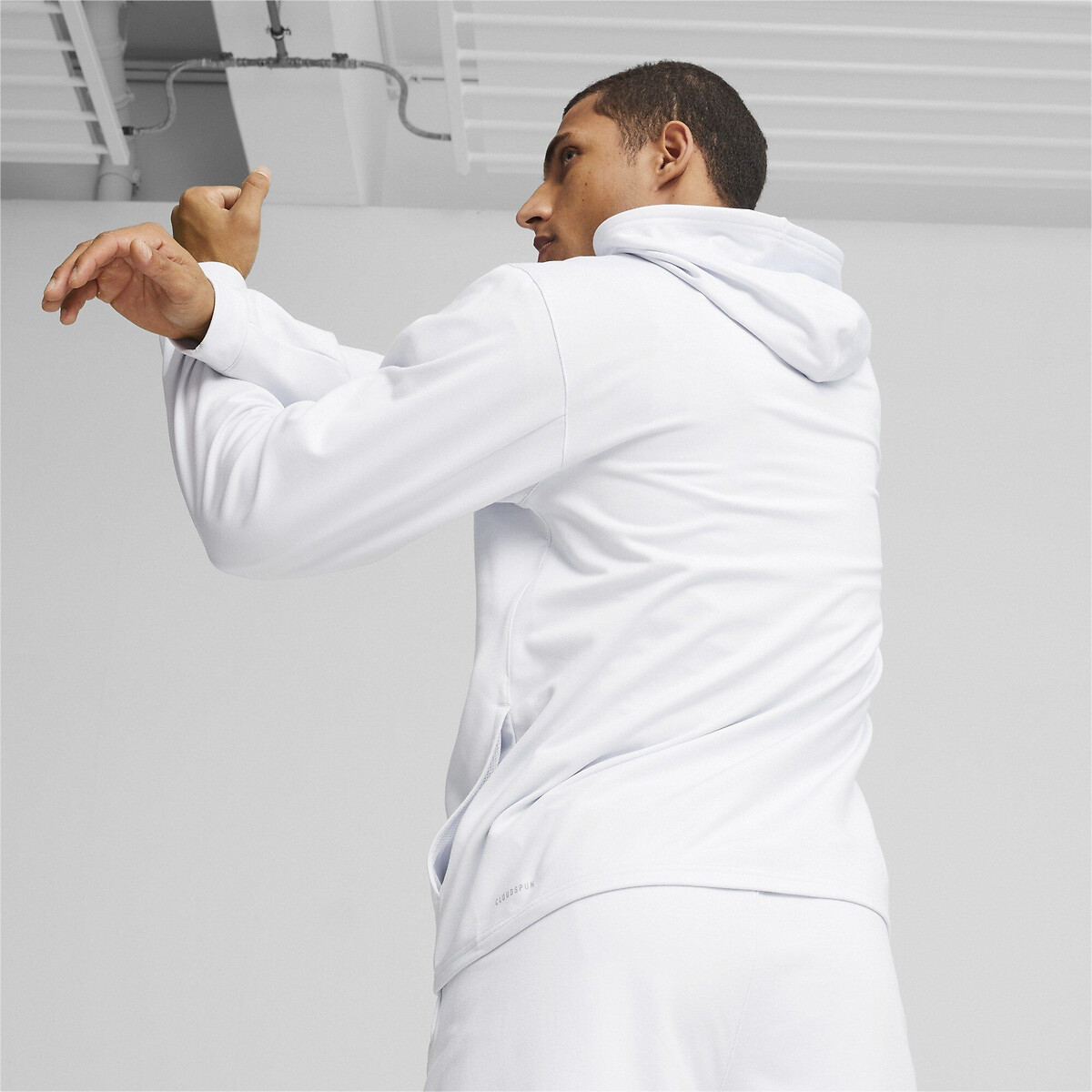 Kapuzensweatshirt silberfarben, PUMA