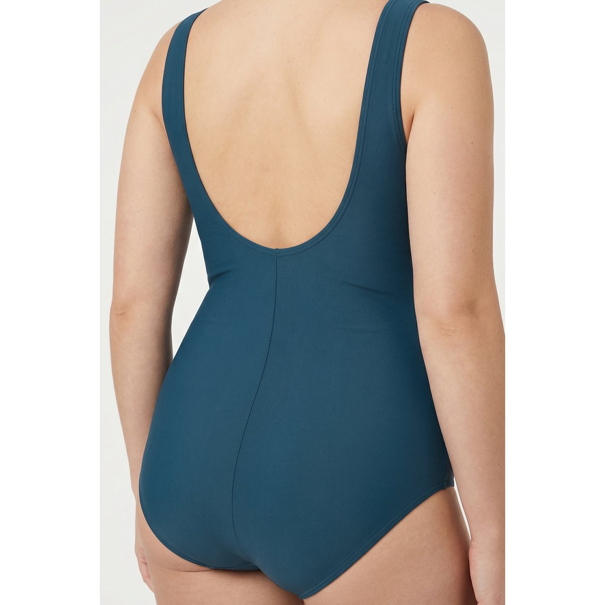 Maillot de bain sans bonnets souples bleu, ULLA POPKEN