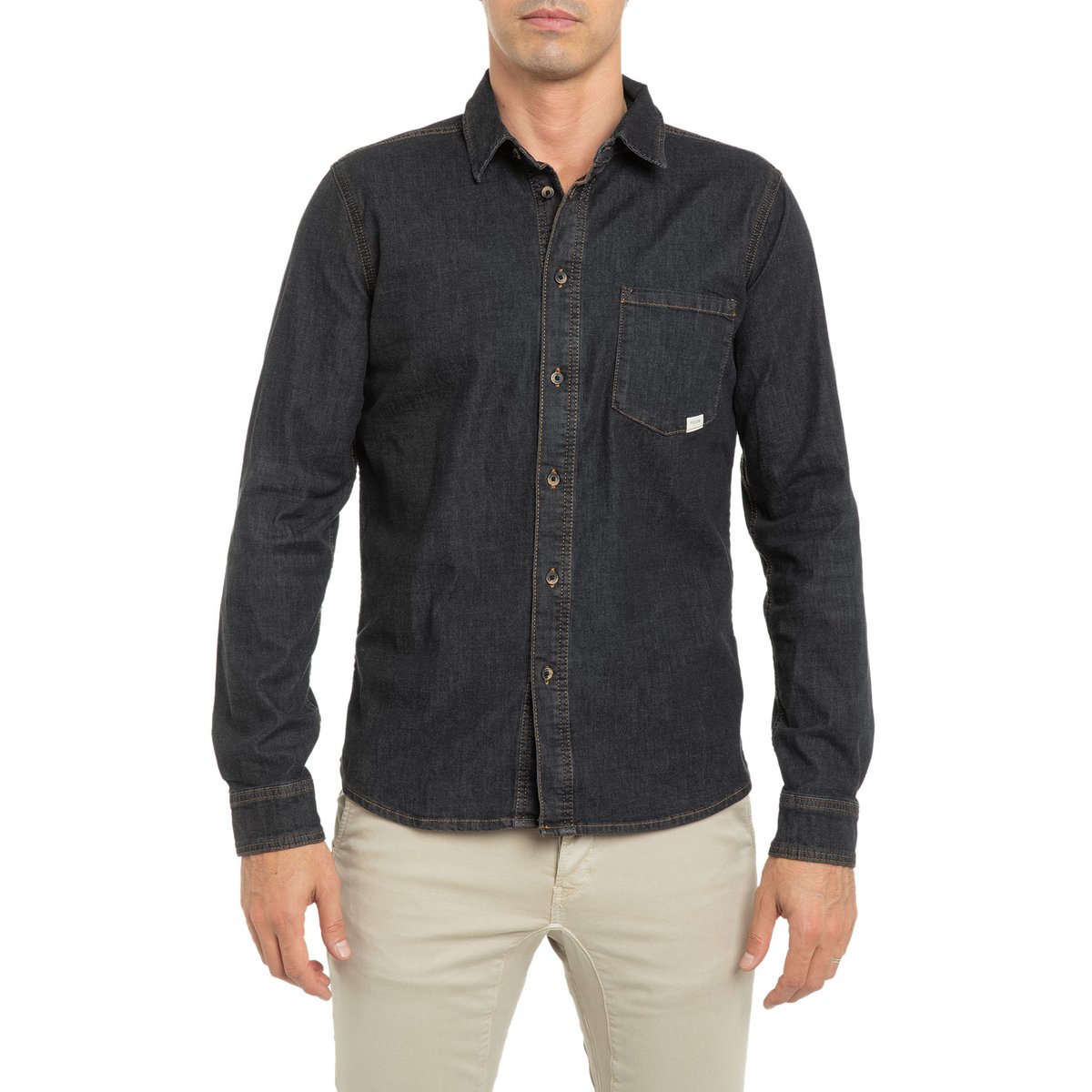 CHEMISE BLACK noir, PULLIN