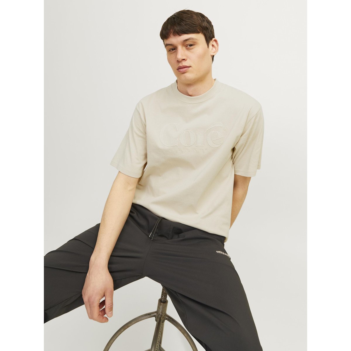 T-Shirt moonbeam, JACK & JONES