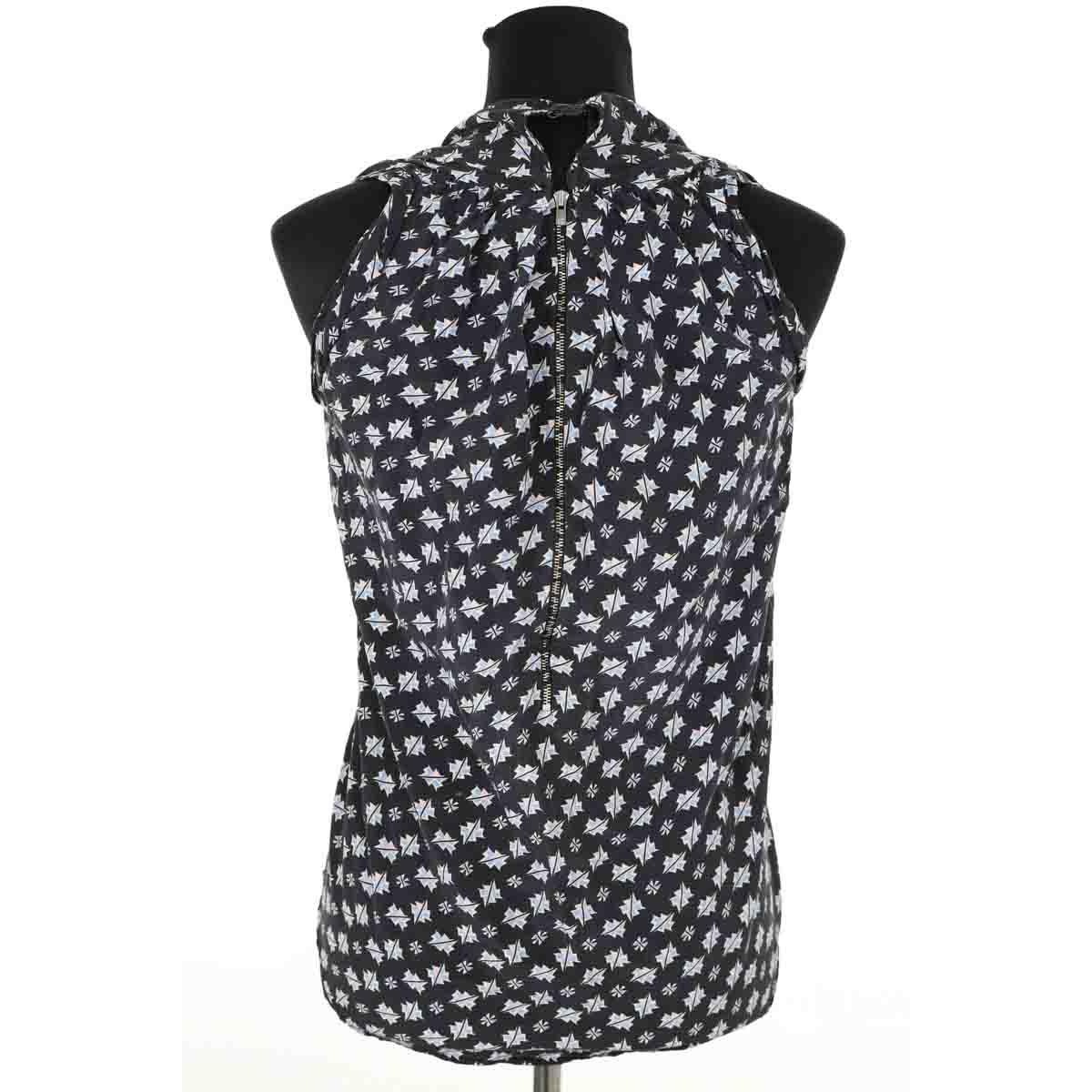 Top sans manche - Très Bon État anthracite, SANDRO