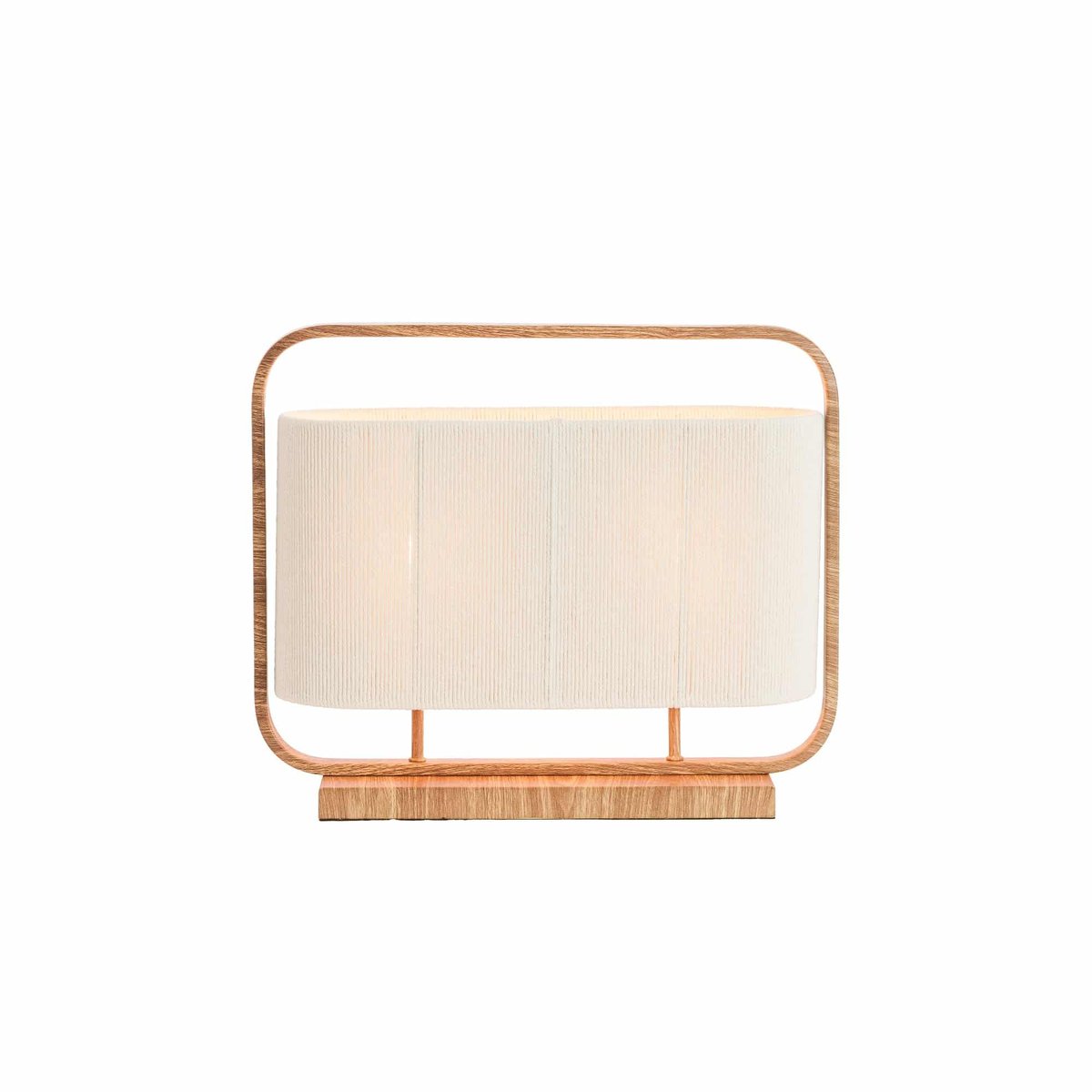 Lampe À Poser Métal LECCE naturel, LIGHT & LIVING 