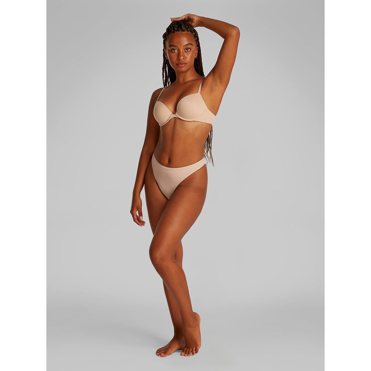 String Perfectly Fit beige   , CALVIN KLEIN UNDERWEAR