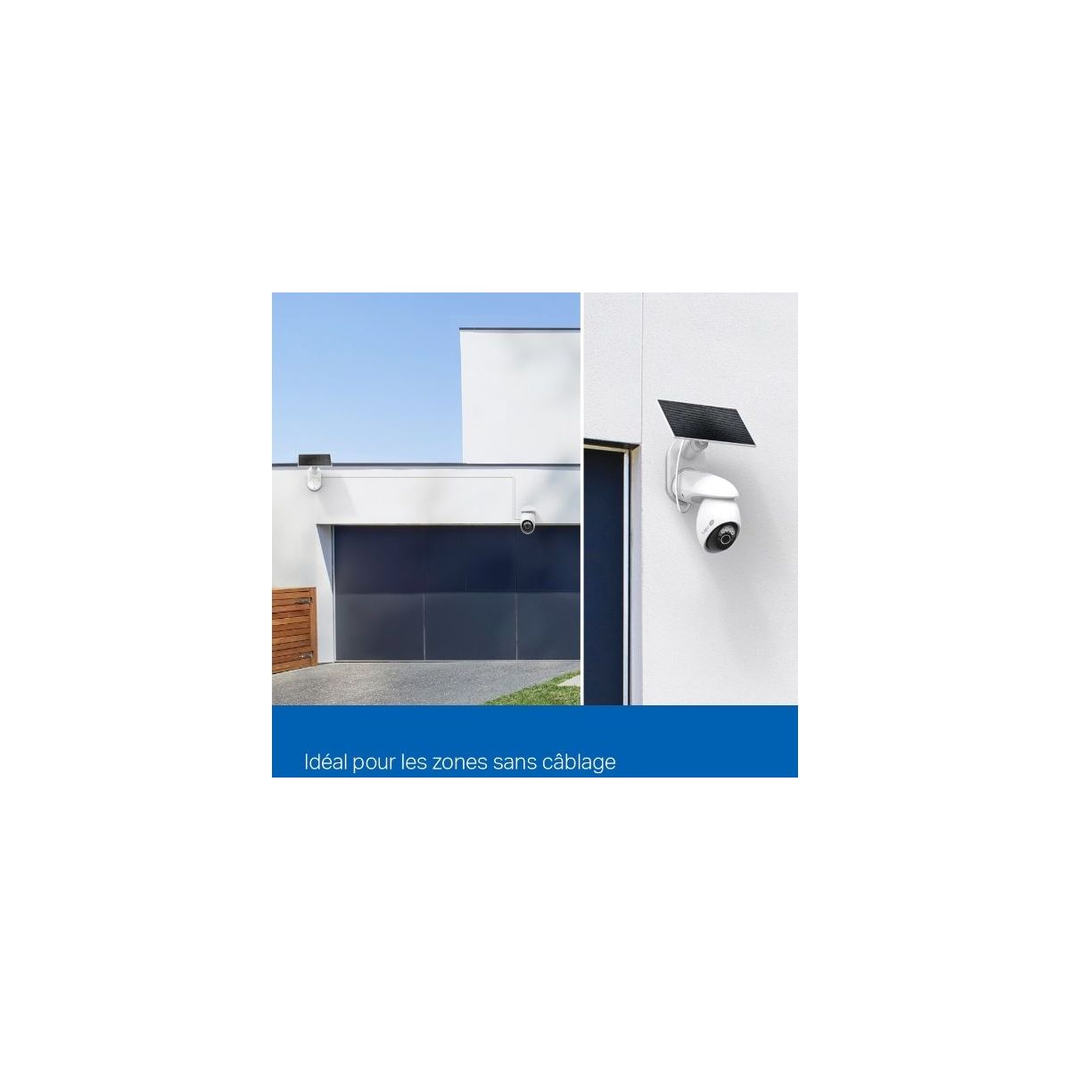 Caméra de surveillance Tapo TC92K + panneau solaire couleur unique, TP-LINK