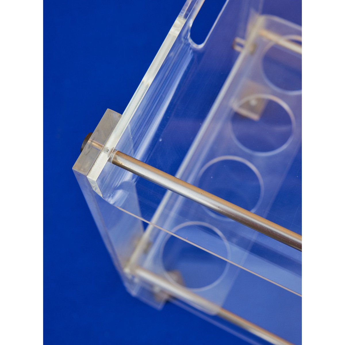Desserte en plexiglass  Anouk N°327 - Bon état transparent, DEBONGOUT