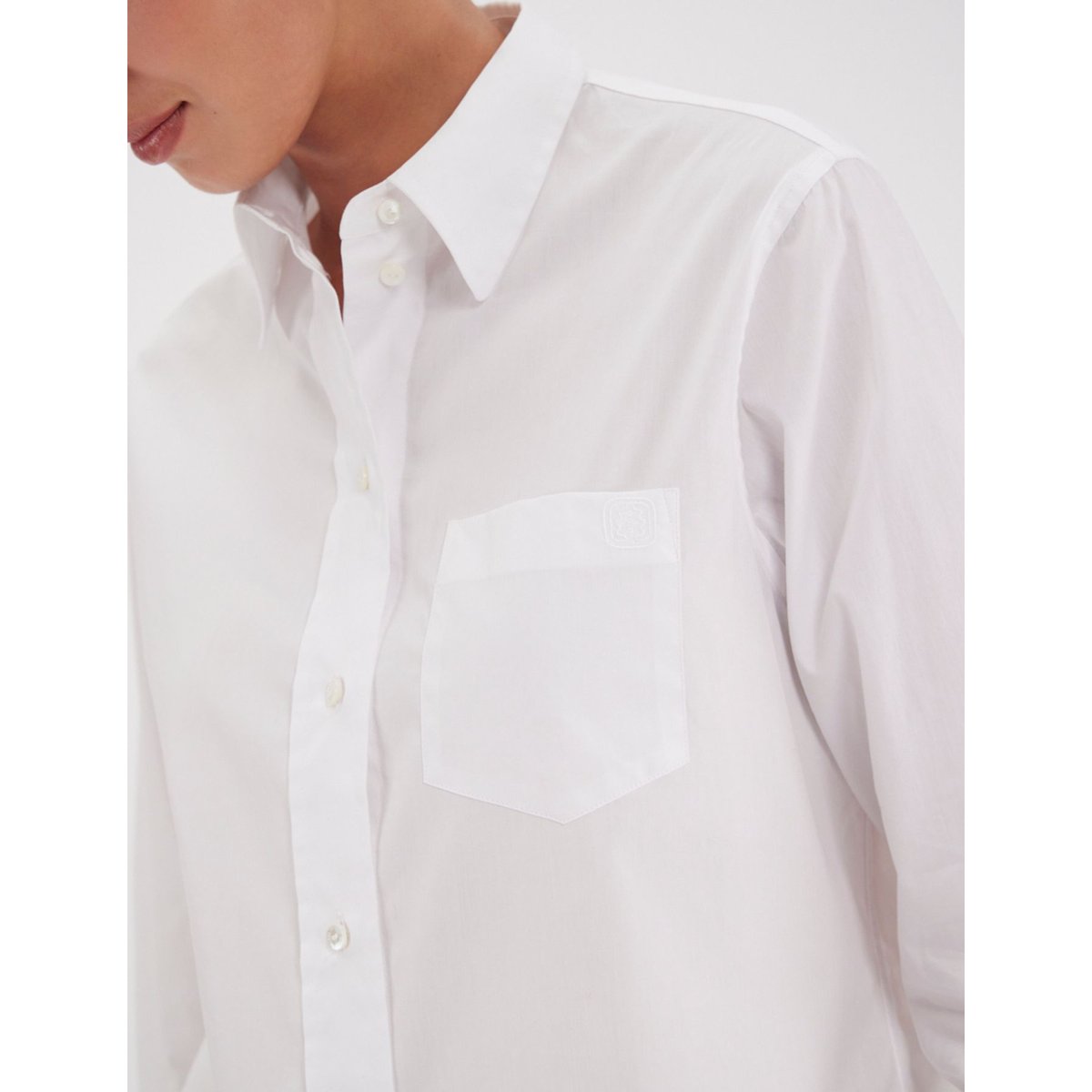 Chemise maureen blanc, INES DE LA FRESSANGE PARIS