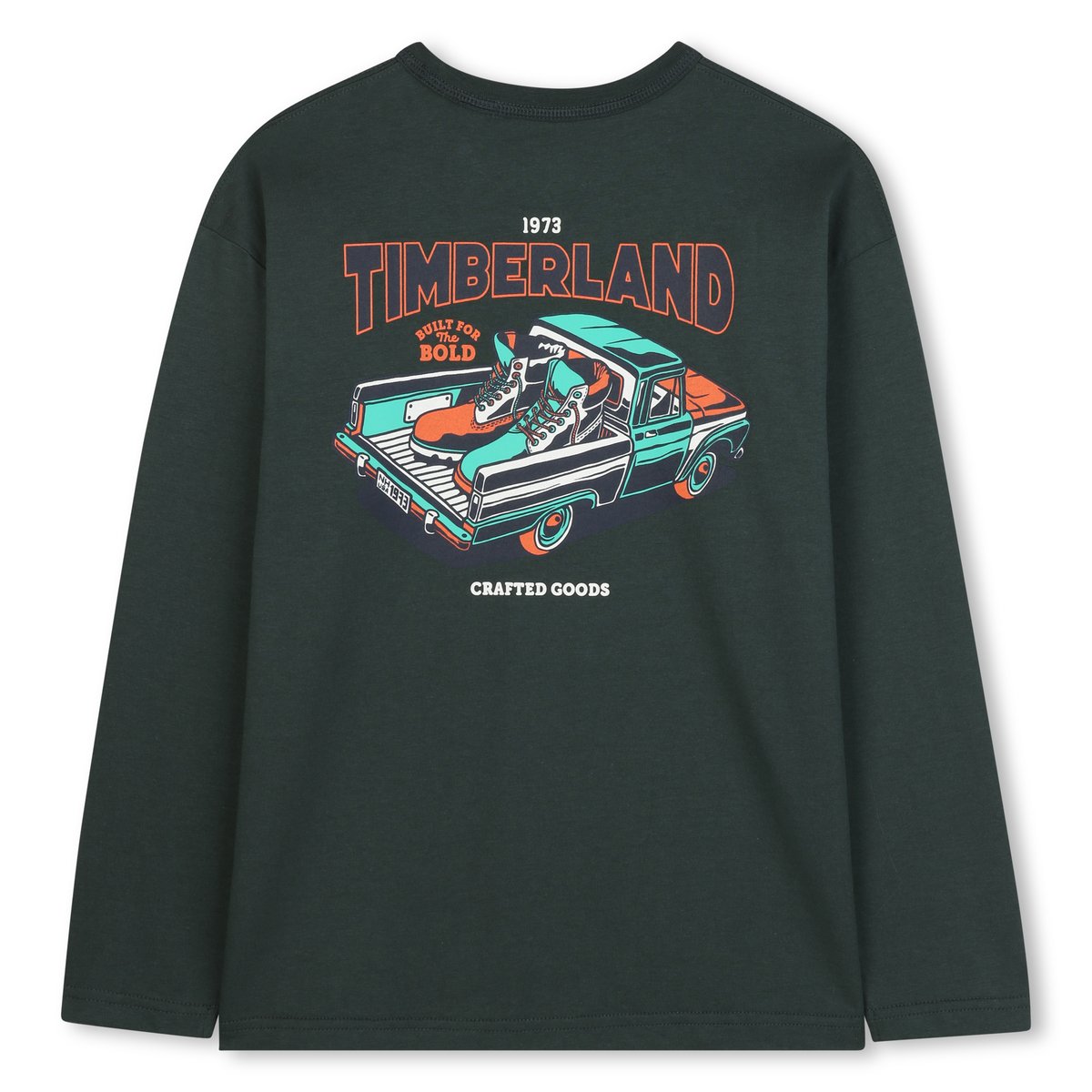 T-shirt à manches longues bottle green, TIMBERLAND