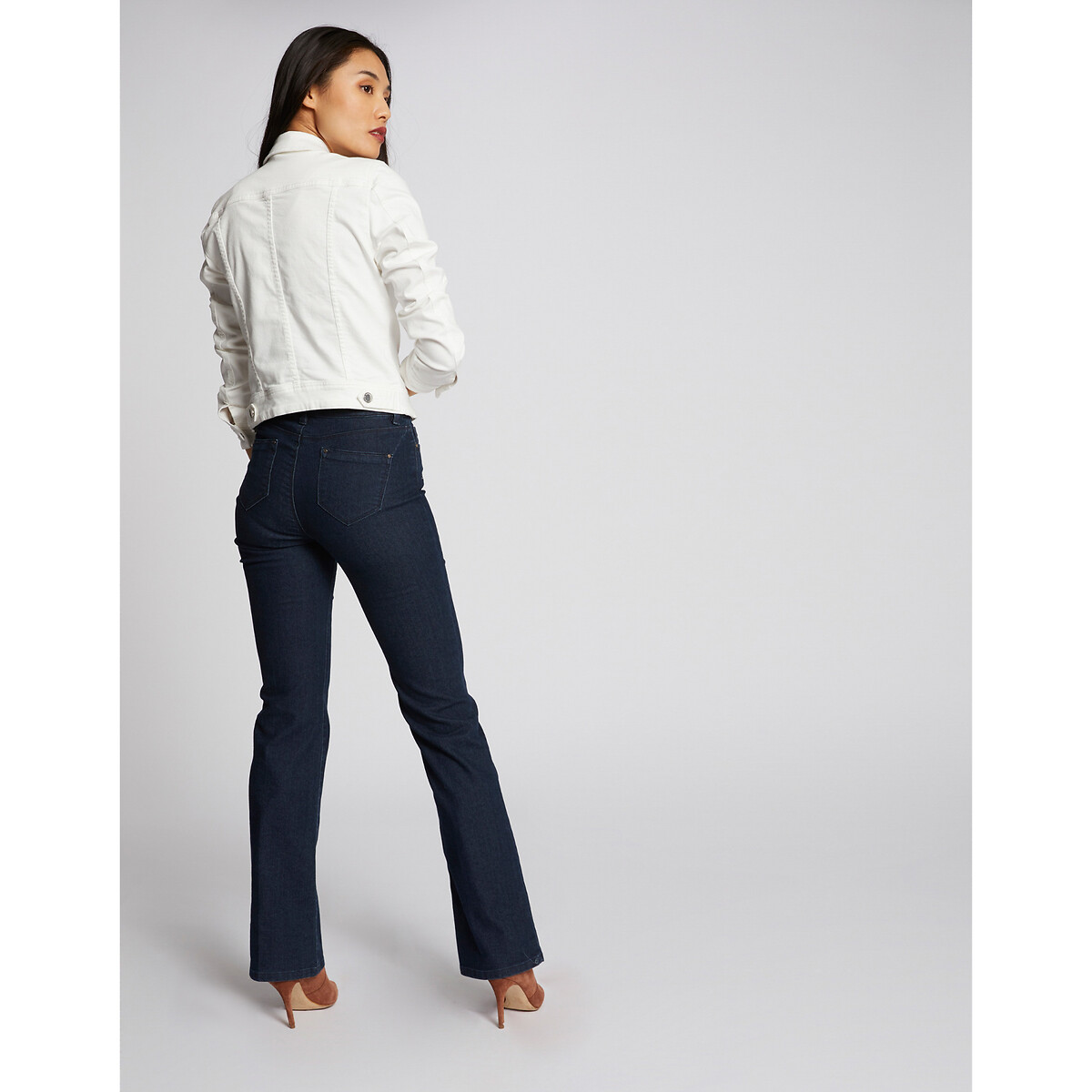 Veste jean blanc, MORGAN
