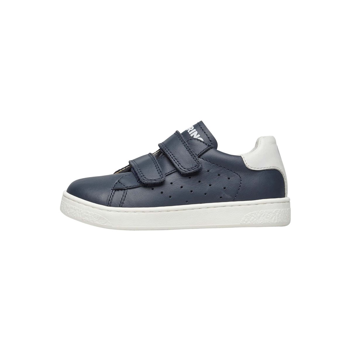 Baskets en cuir HASSELT 2 VL. marine, NATURINO