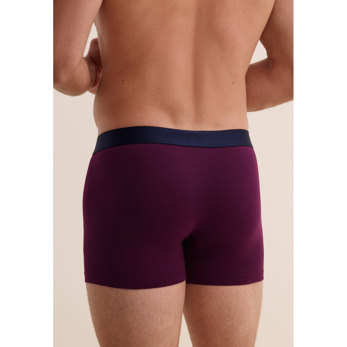 Pack 2 Boxers classiques fleur de boteh, AUBADE