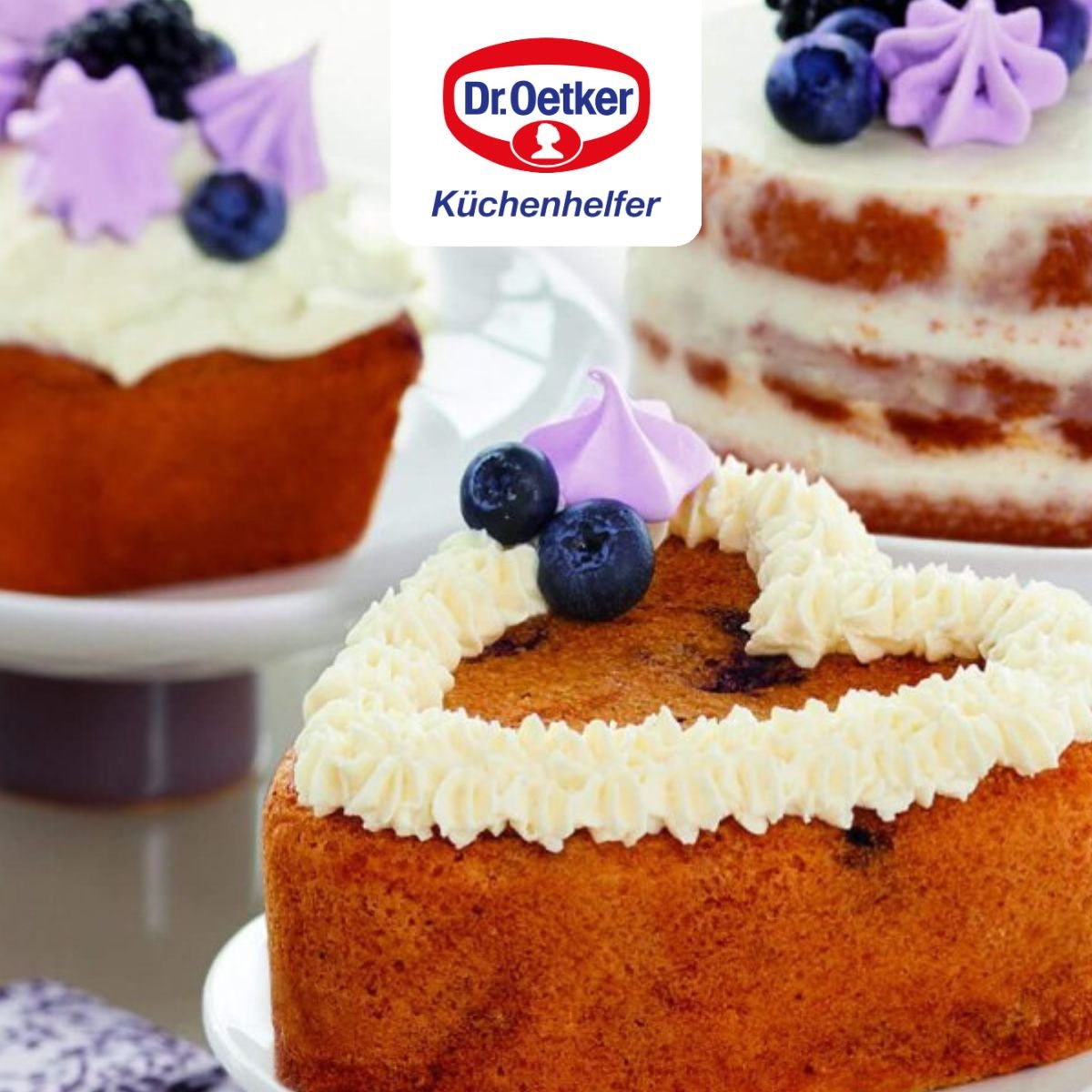 Set de 3 mini moules EXCLUSIVE blanc, DR OETKER