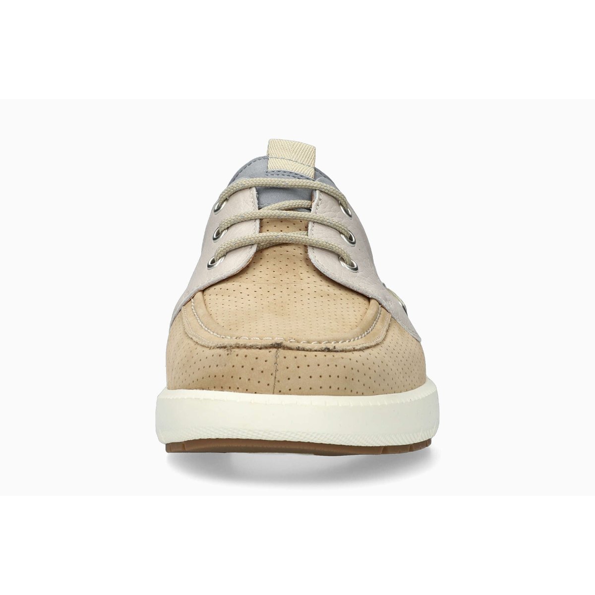 Bateaux en cuir JOZIO beige sand 5147, MEPHISTO