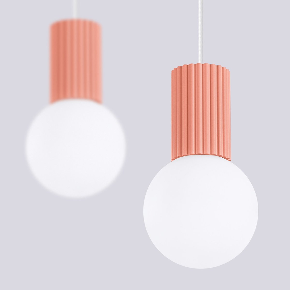 Suspension Aluminium Pêche G9 2 Halo pêche, EDEN