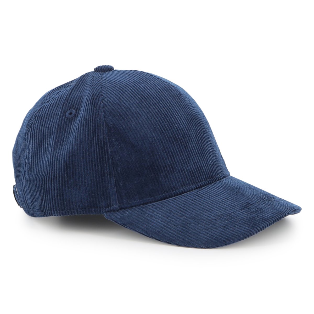 Cappellino in velluto bleu cargo, BOSS KIDSWEAR
