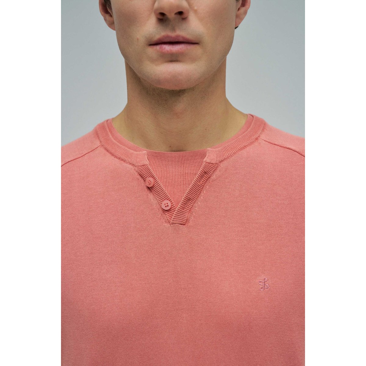 T-SHIRT AVEC BRANDING beige, SALSA JEANS