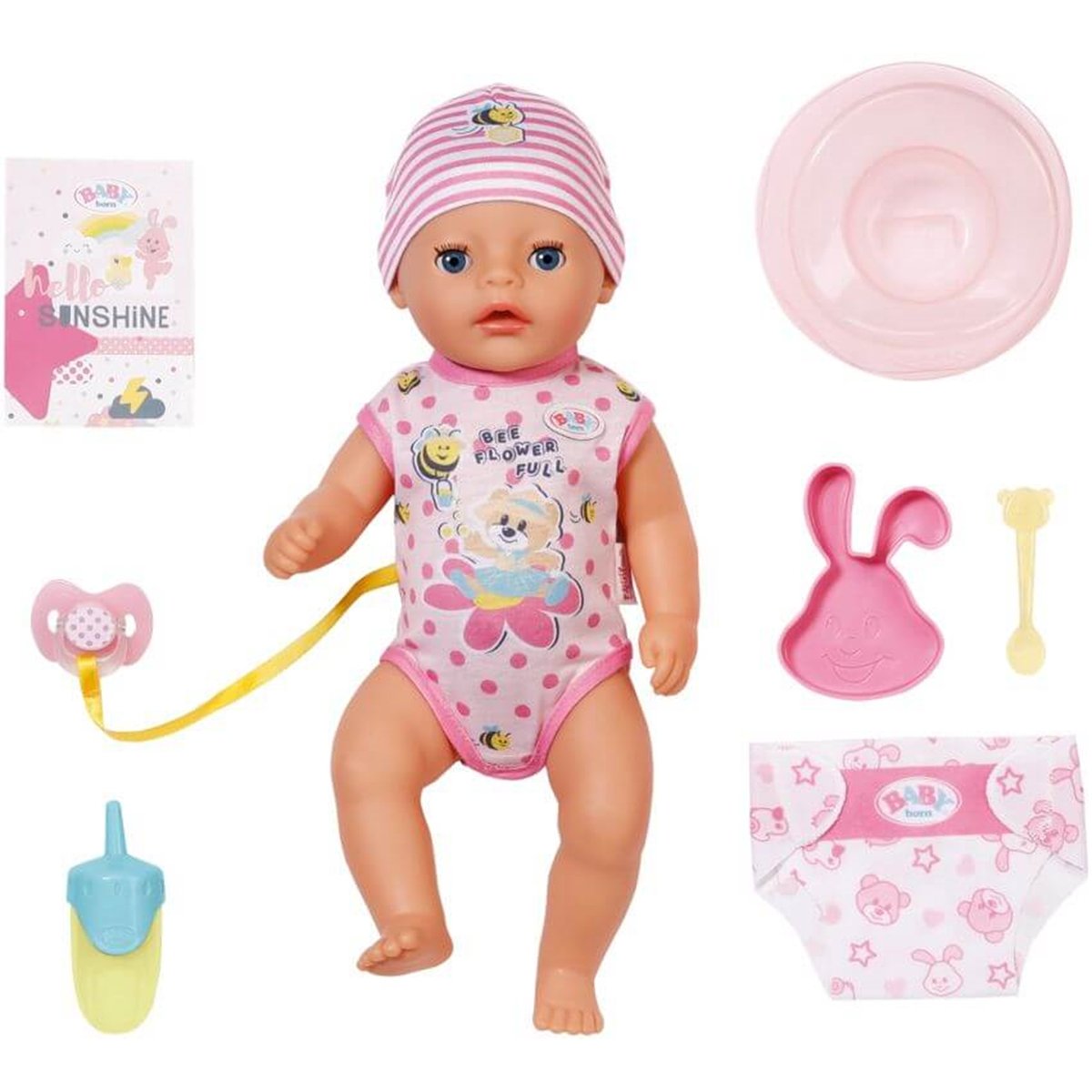 Baby born Poupée Lena 36 cm multicolore, ZAPF CREATION
