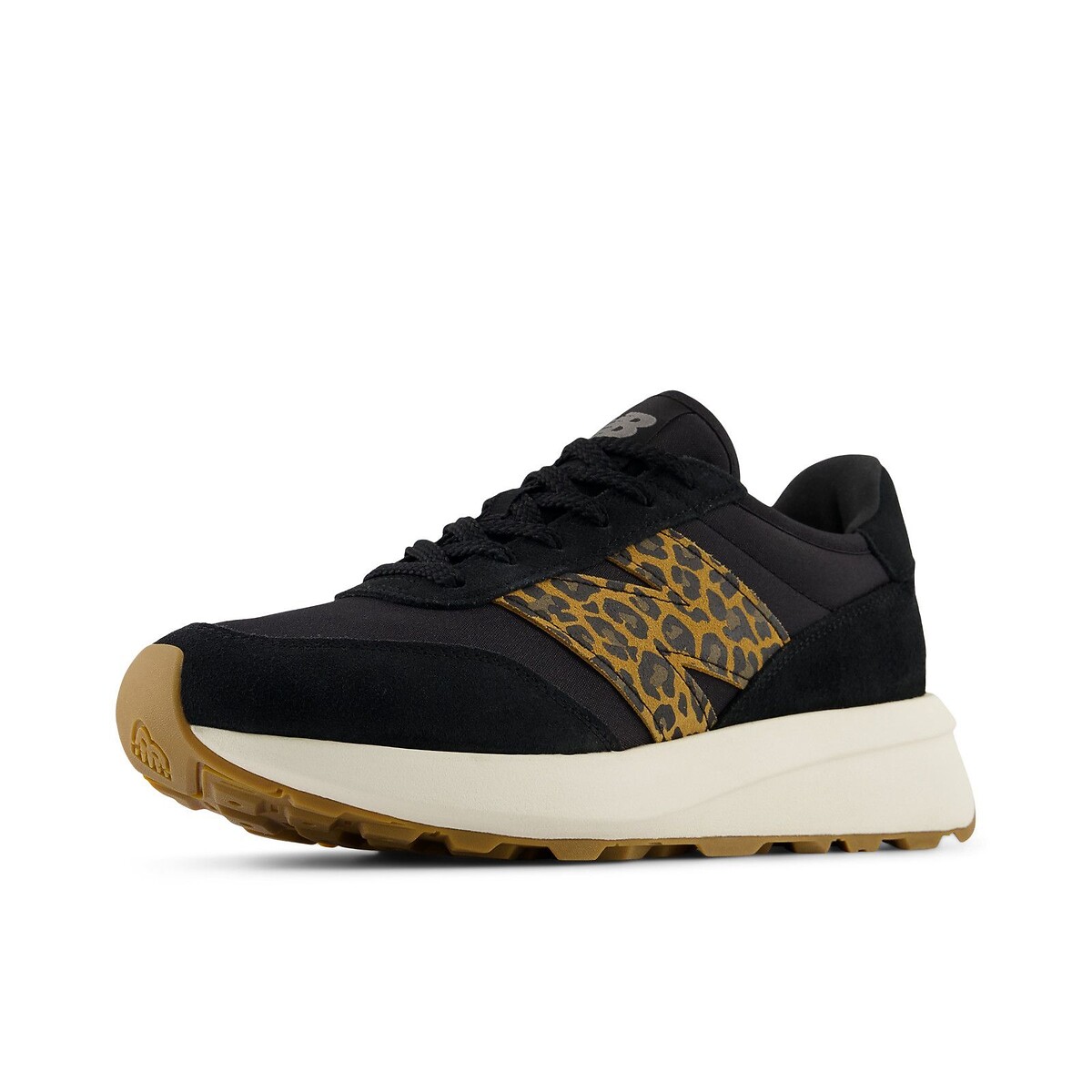 Baskets 370 noir/léopard, NEW BALANCE