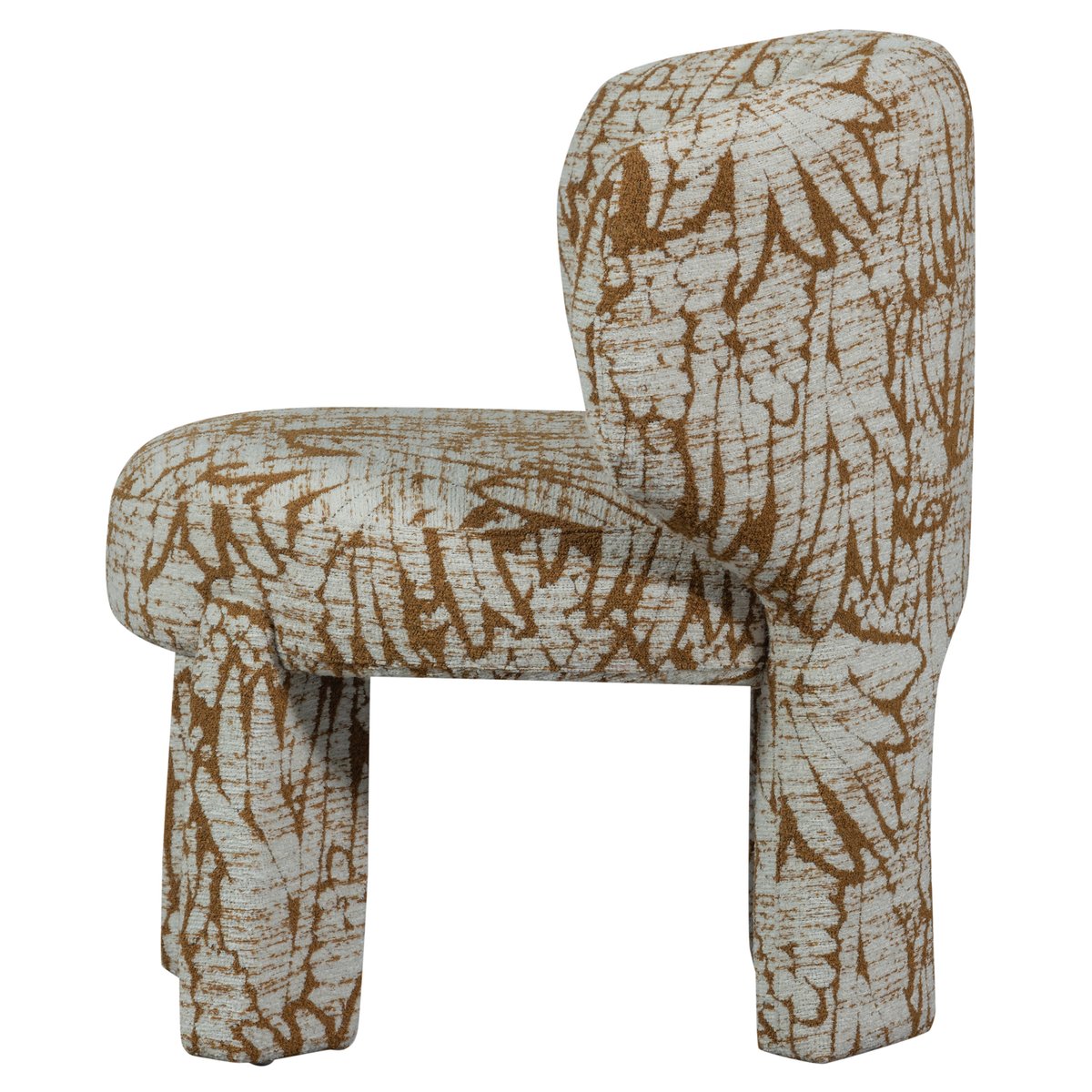 Fauteuil en polyester UPKE beige, WOOOD