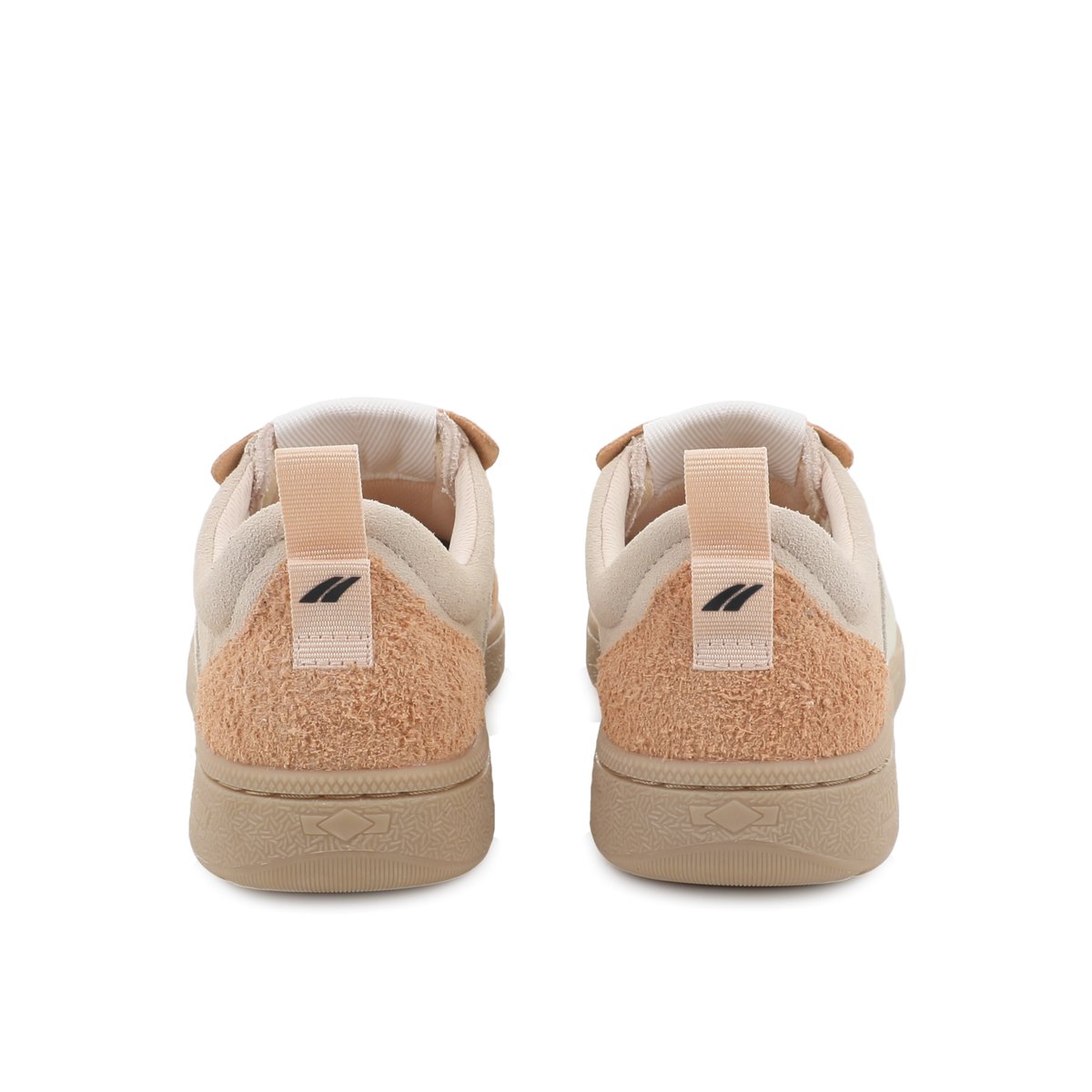 Baskets basses en suede PALLACUP FLAME SDE orange-crumble/peaskin, PALLADIUM