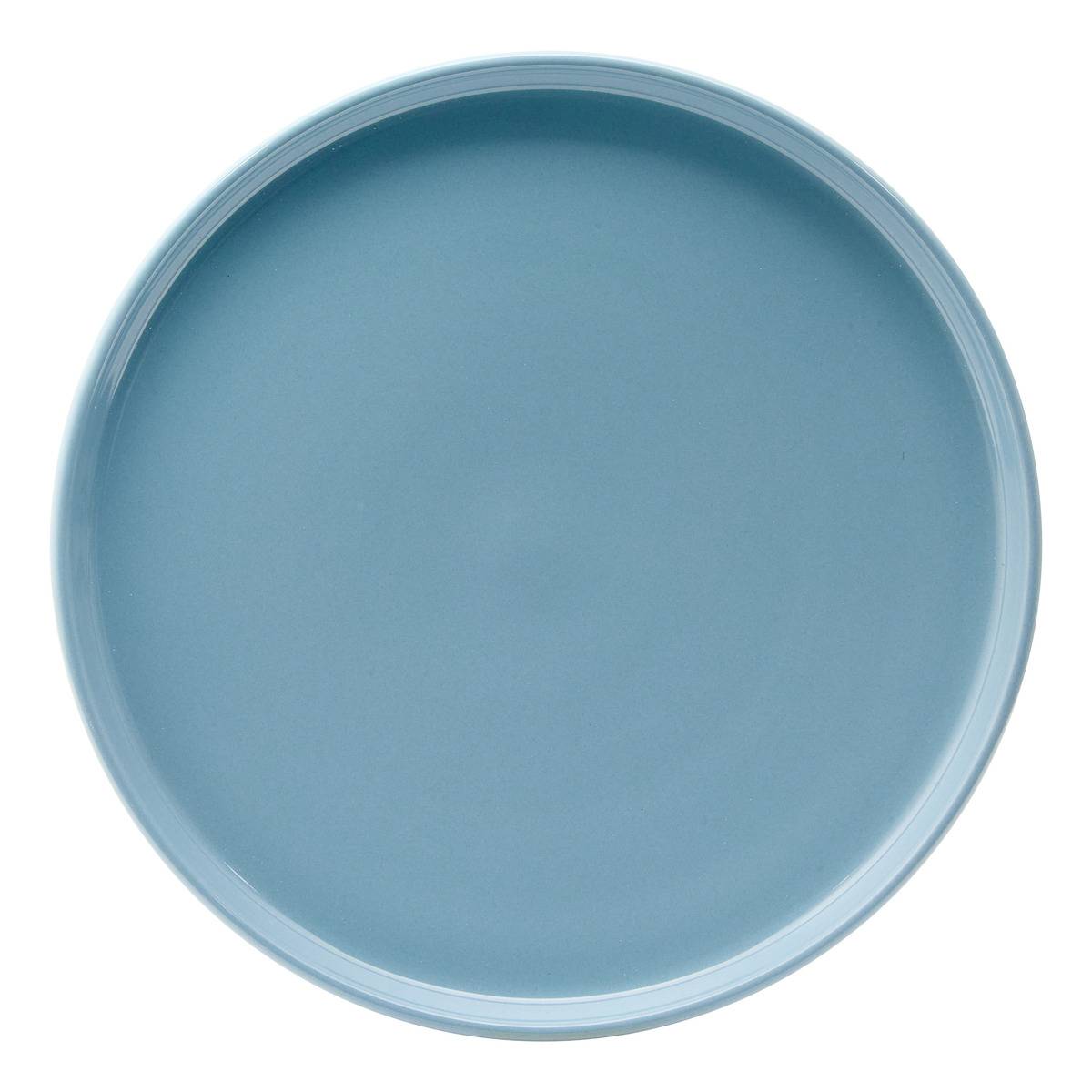 Lot de 6 assiettes plates 26,5cm MARIE bleu, ATMOSPHERA