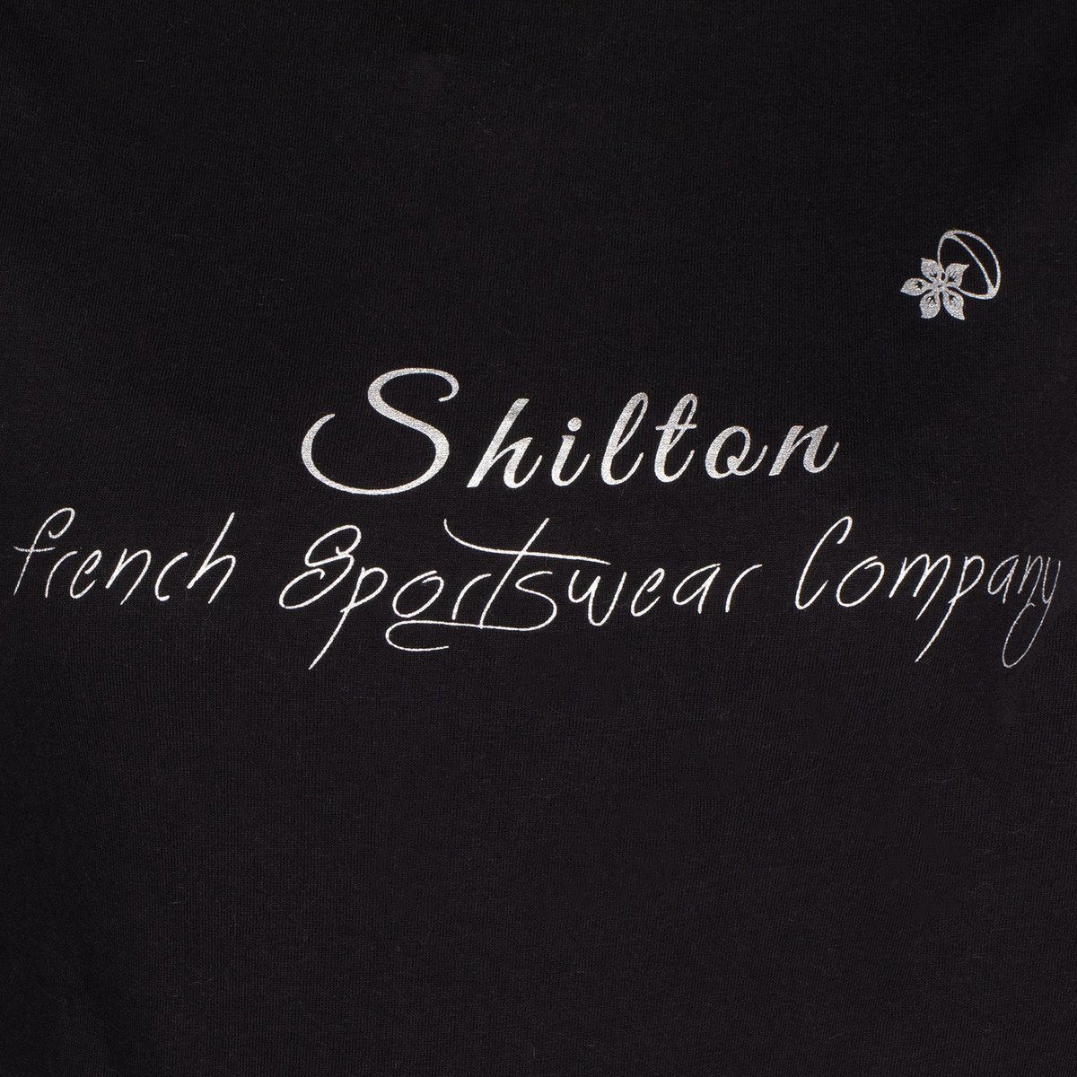 T-shirt ML femme noir, SHILTON