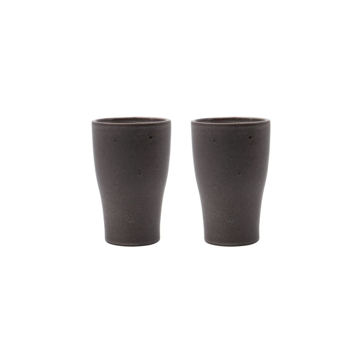 Tasse thermo Liss lot de 2 gris foncé, HOUSE DOCTOR