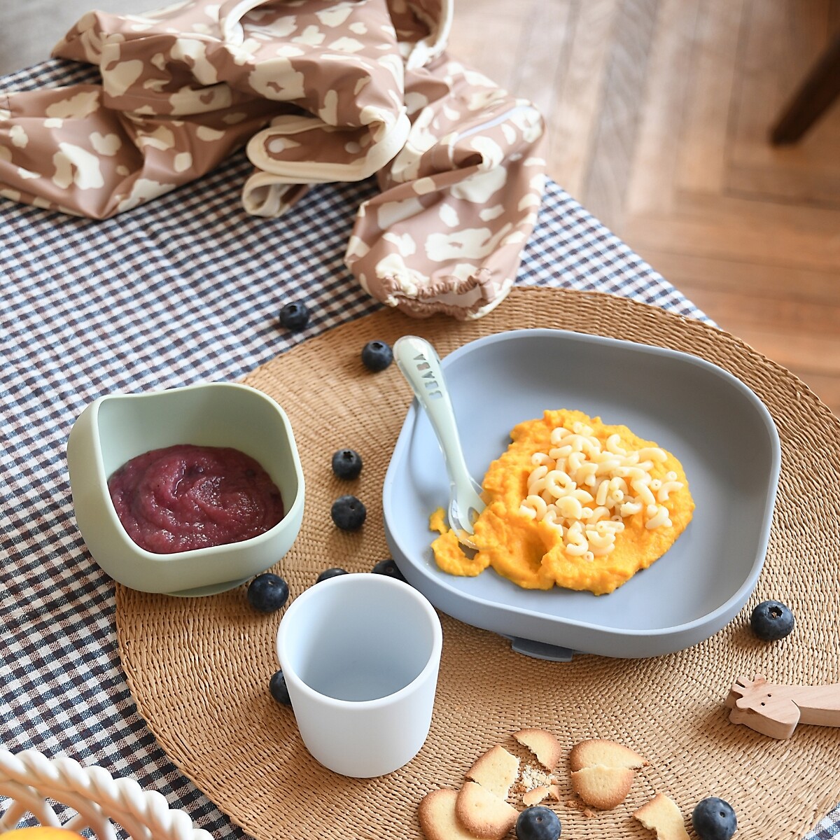Coffret repas 4 pièces galet, BEABA