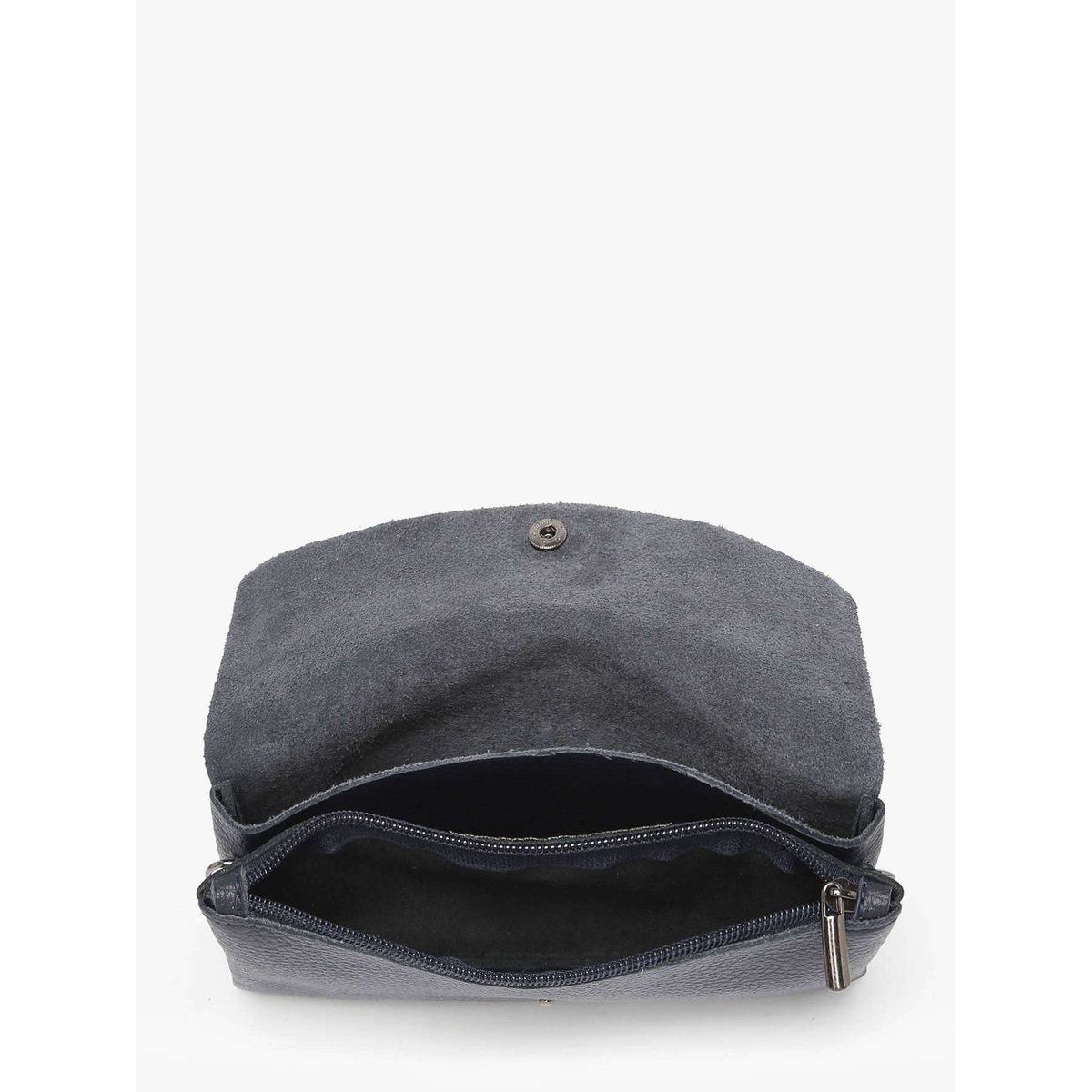 Sac bandoulière Caviar cuir blu, MILANO