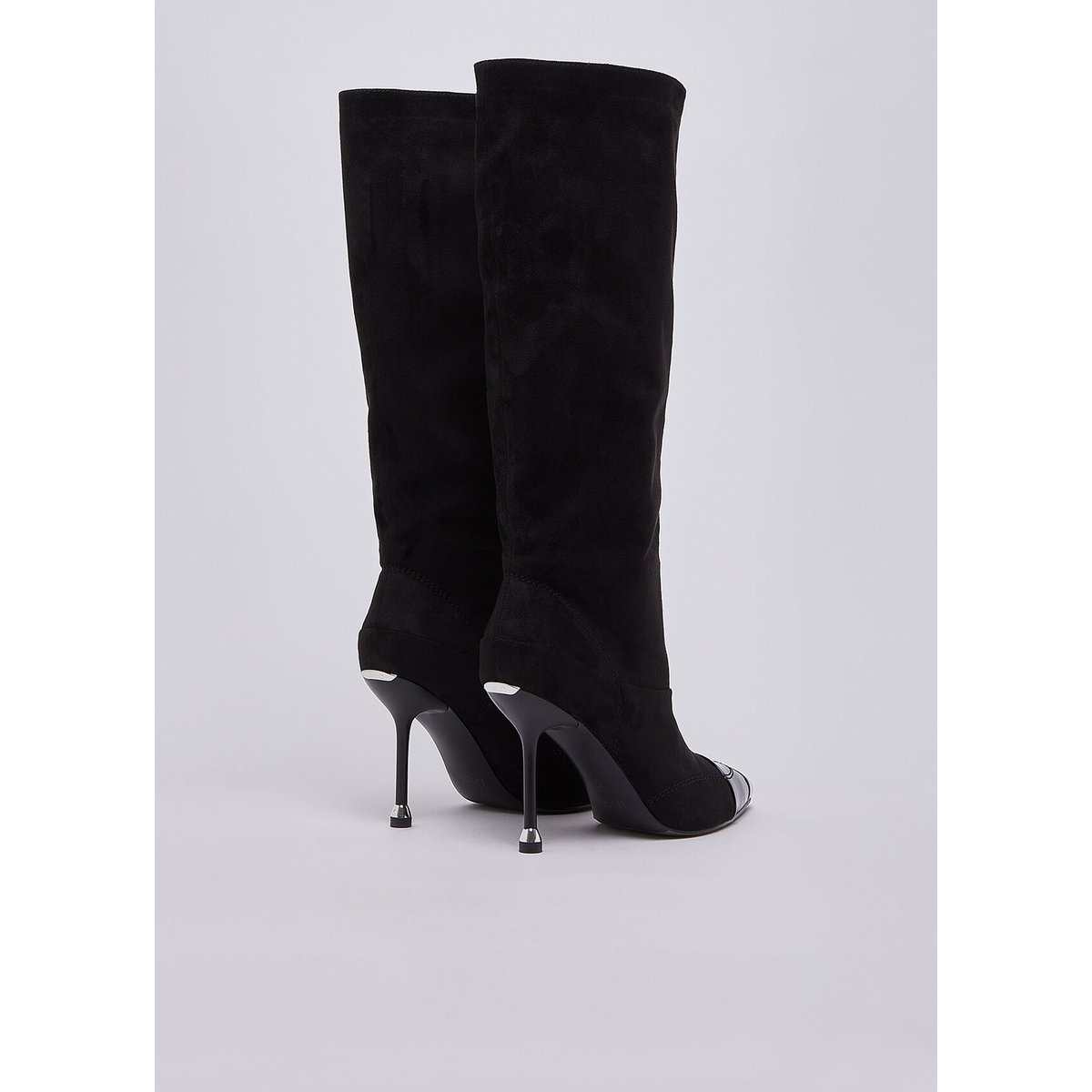 Bottes à bout métallique noir, LIU JO