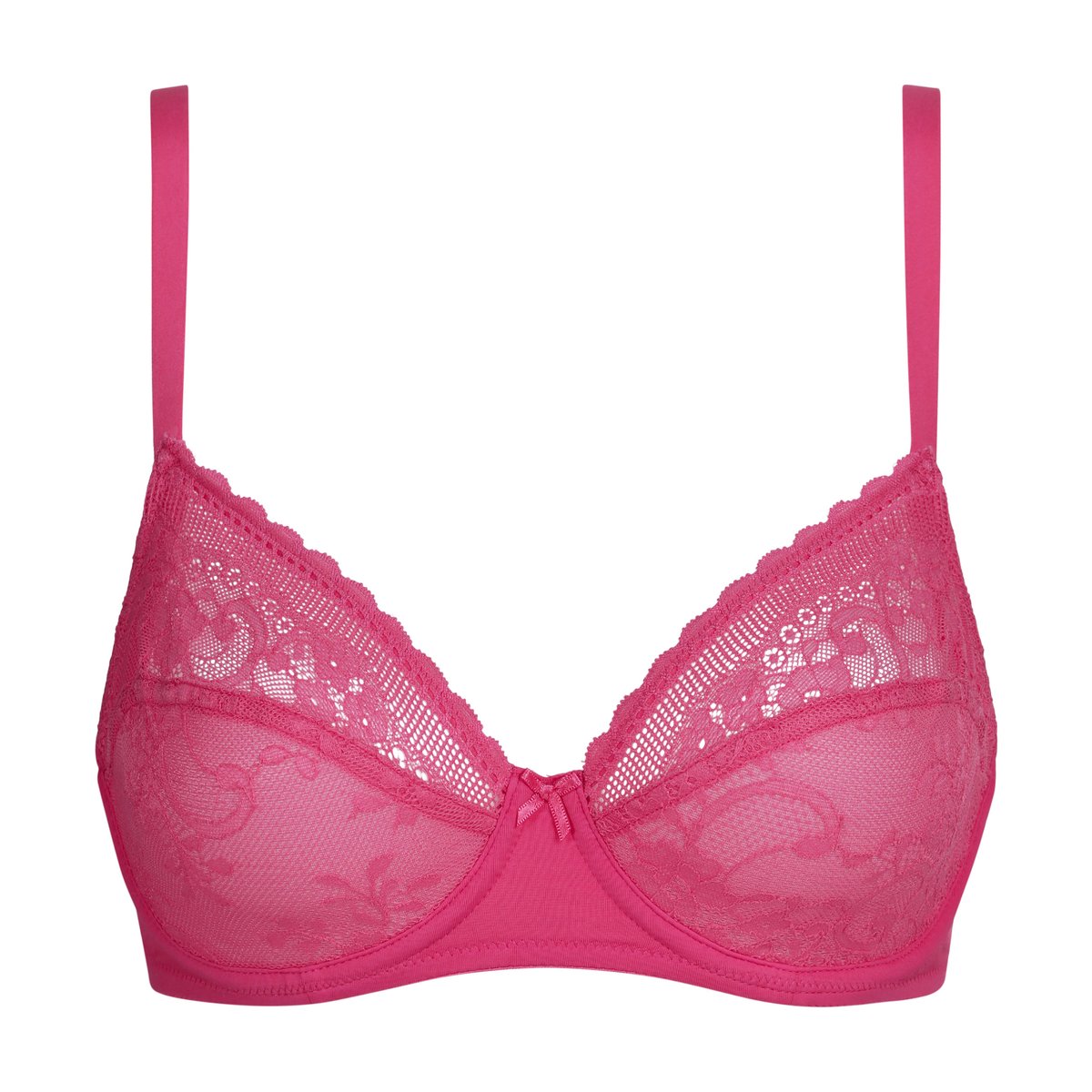 Soutien-gorge emboitant avec armatures Feminine Line rose, DIM