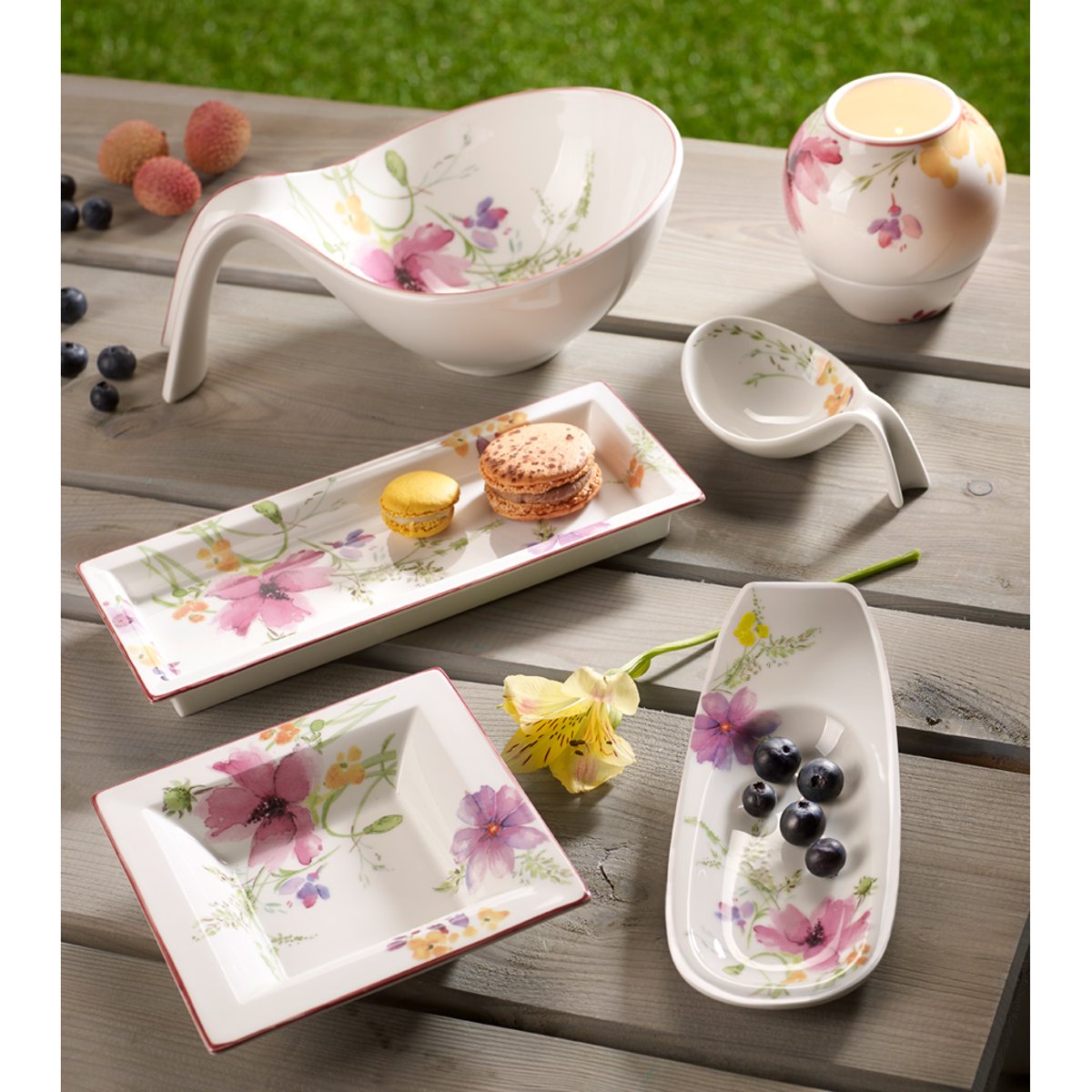 Coupelle Rectangulaire MARIEFLEUR multicolore, VILLEROY & BOCH