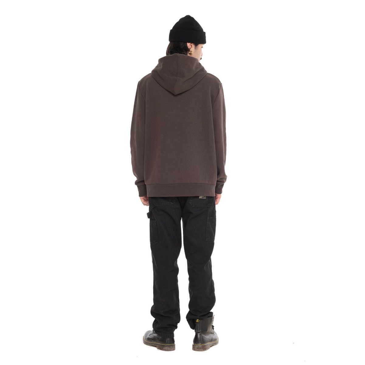Sweatshirt coton RUBEN marron, VON DUTCH