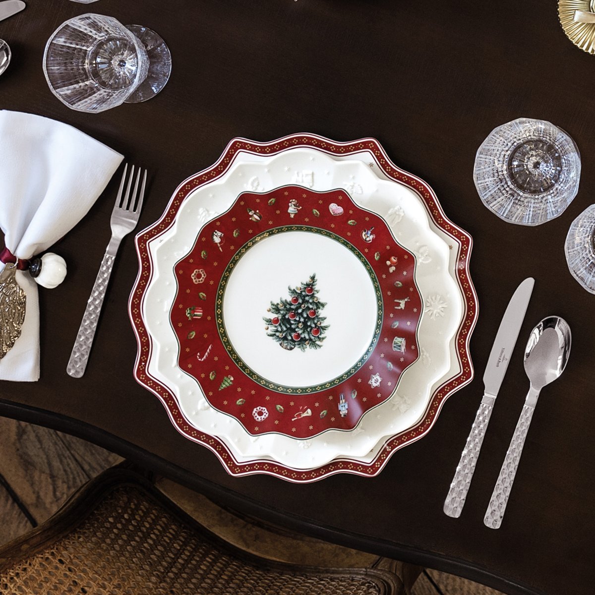 Assiette À Dessert Rouge TOY'S DELIGHT rouge, VILLEROY & BOCH
