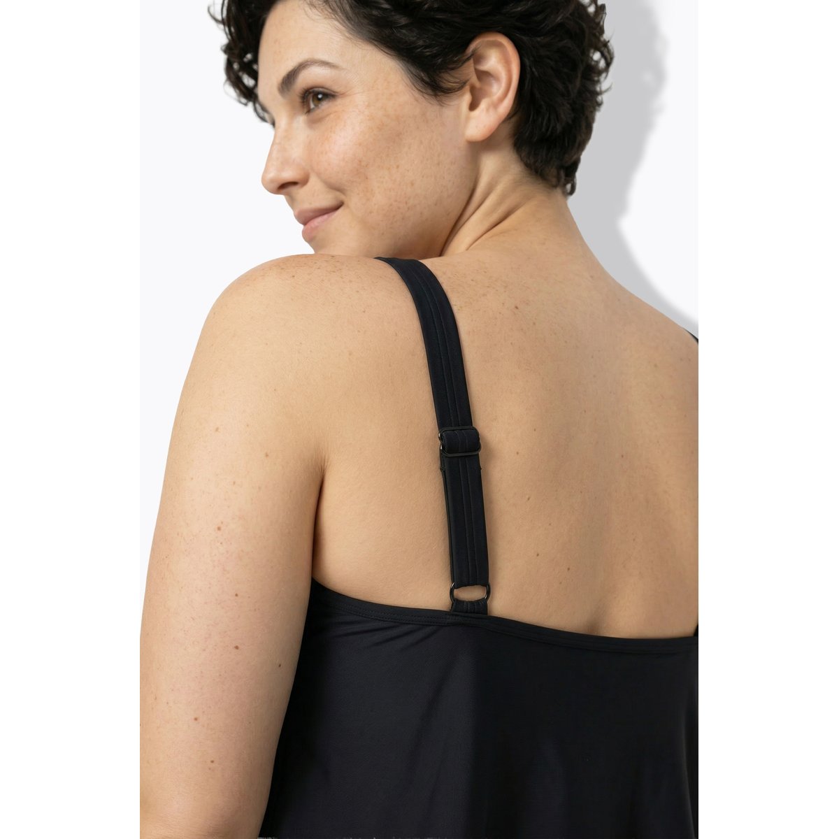 Tankini avec bonnets souples noir, ULLA POPKEN