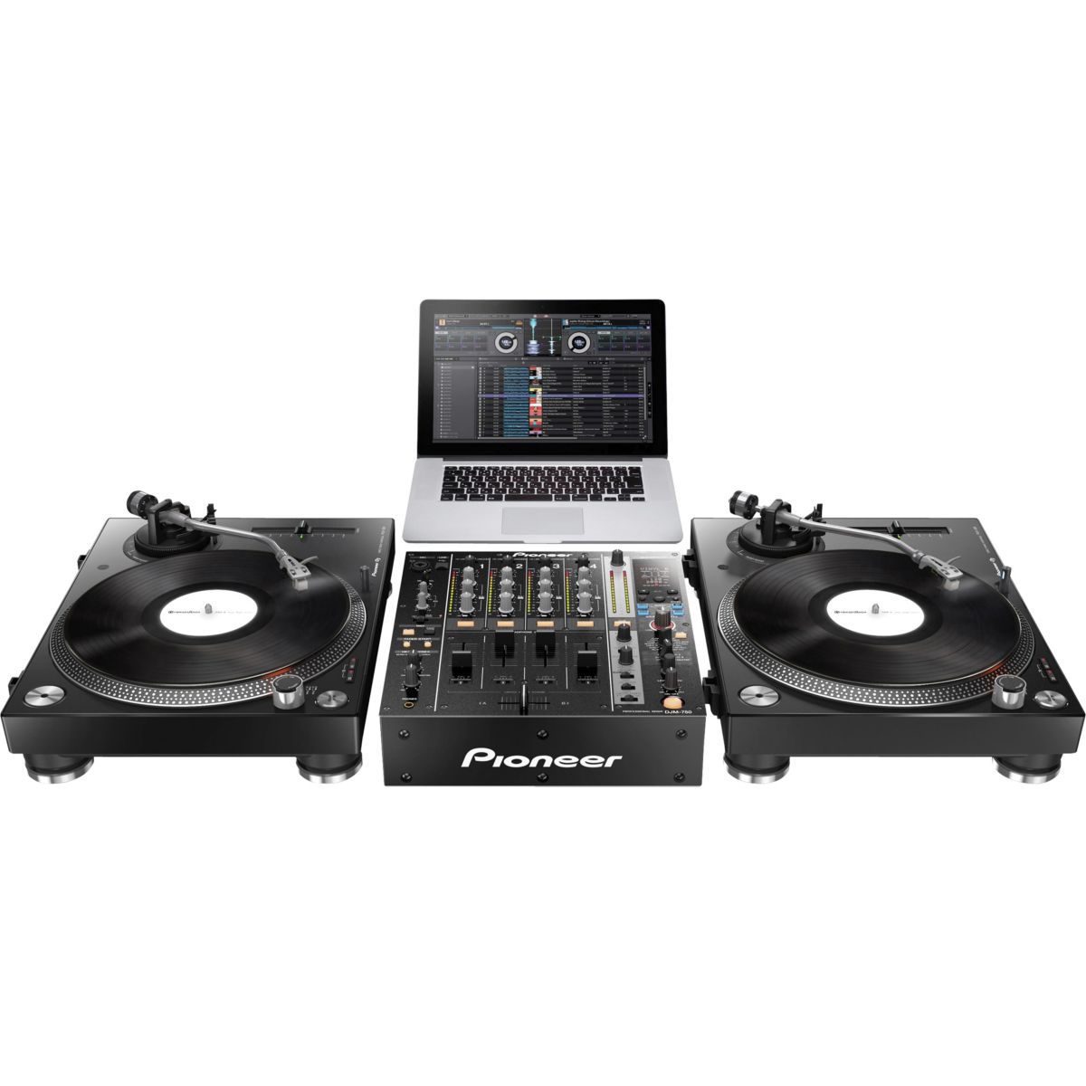 Platine vinyle PLX-500 noire noir, PIONEER