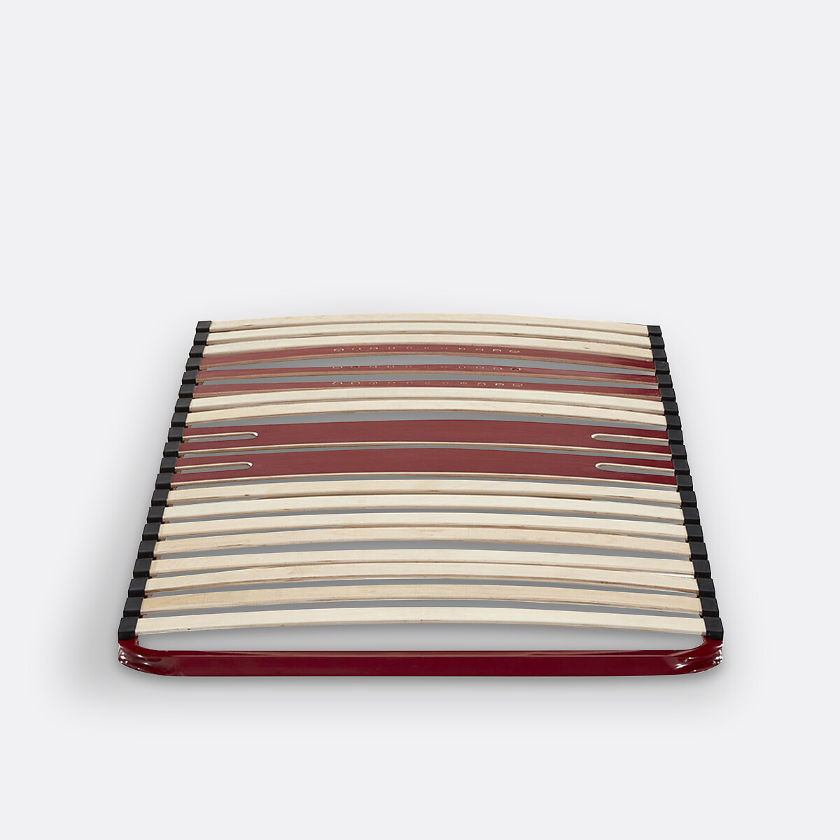 Sommier à lattes morpho 5 zones, Bultex bordeaux, BULTEX