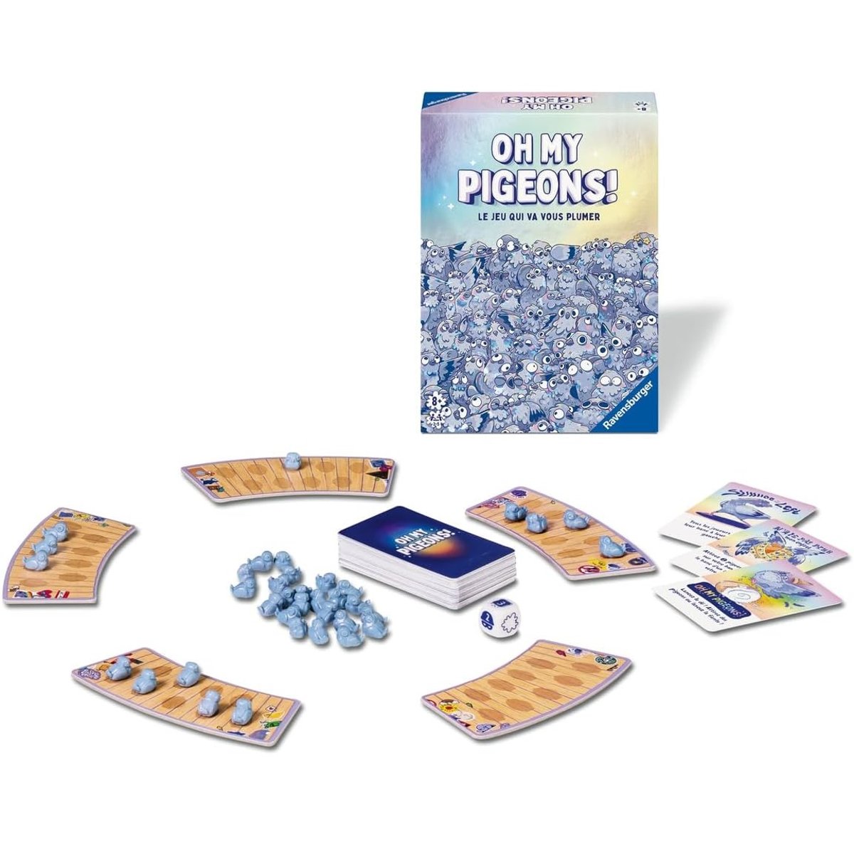 Jeu Oh my Pigeons bleu, RAVENSBURGER