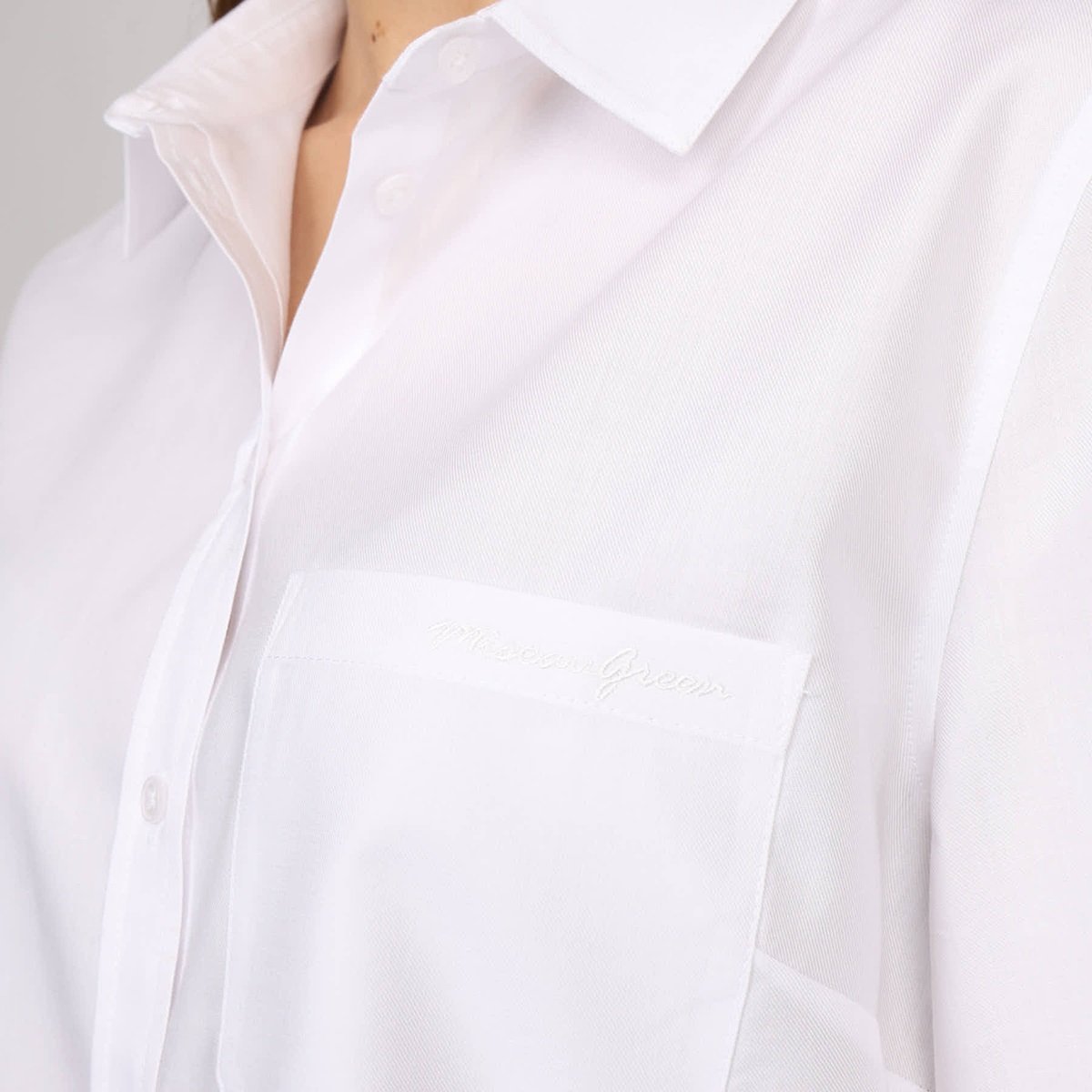 Chemise Étienne blanc, MISE AU GREEN
