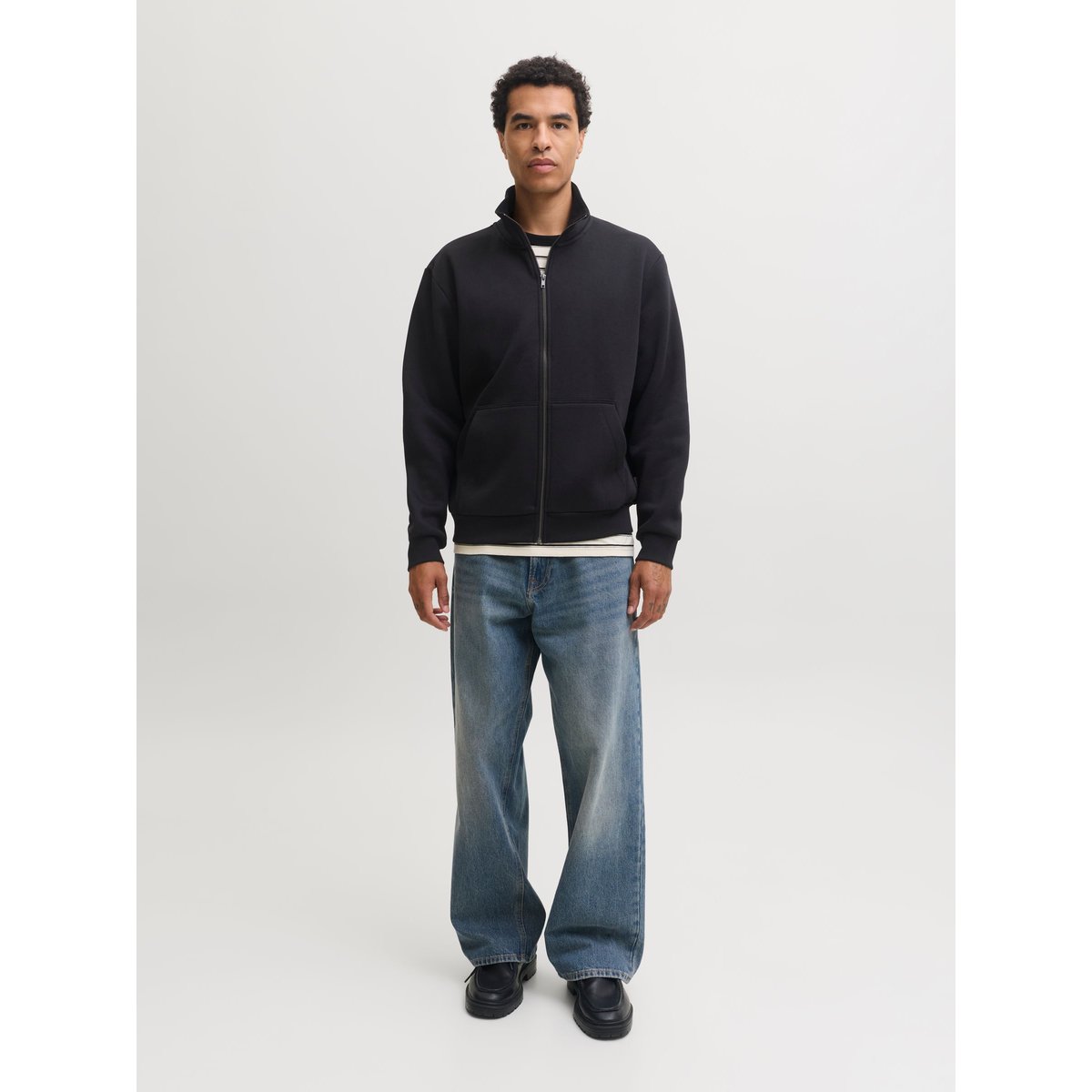 Sweat-Shirt black 1, JACK & JONES